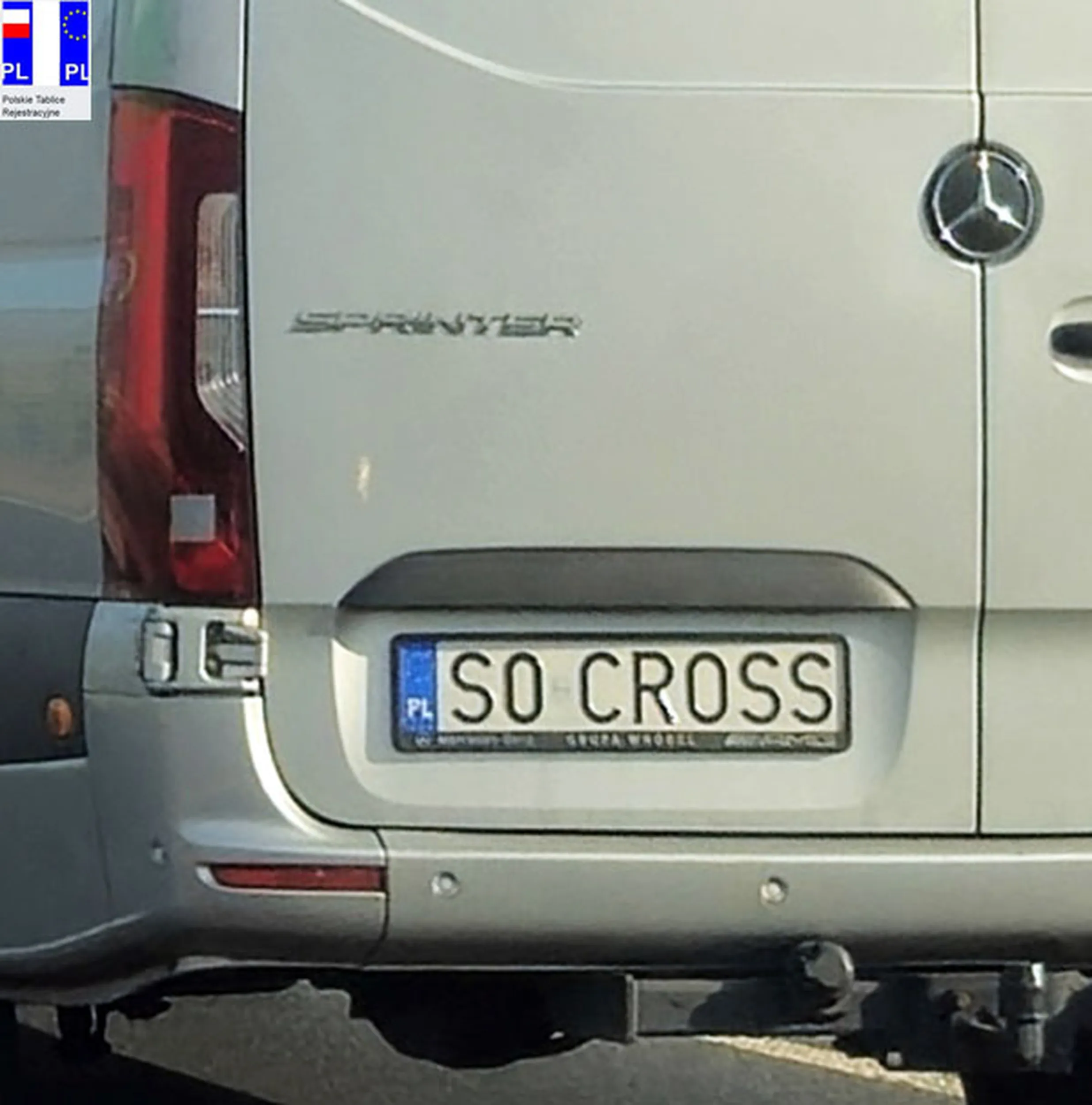 Fajny numer, blacha S0 CROSS