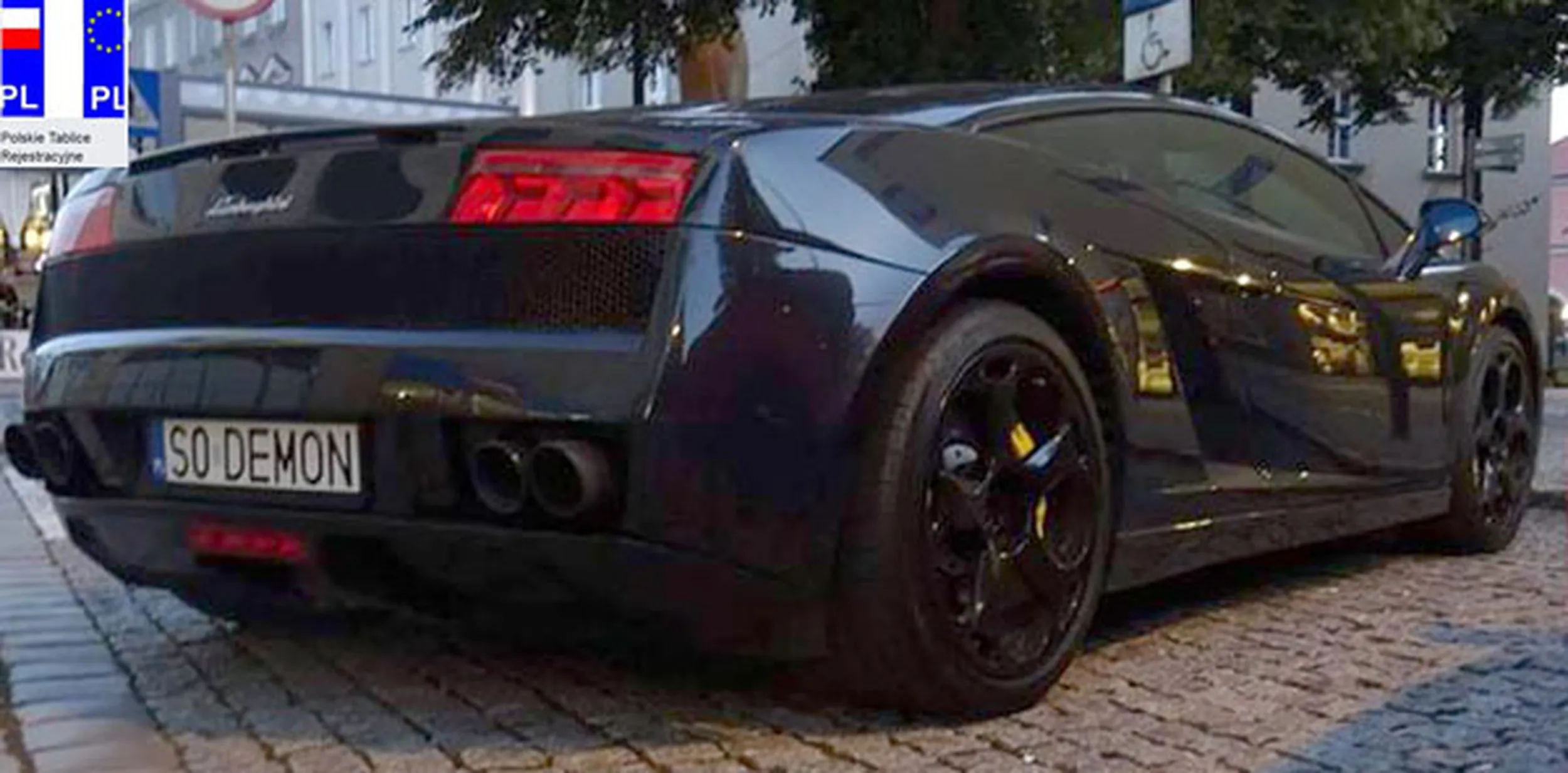 Fajny numer, blacha S0 DEMON