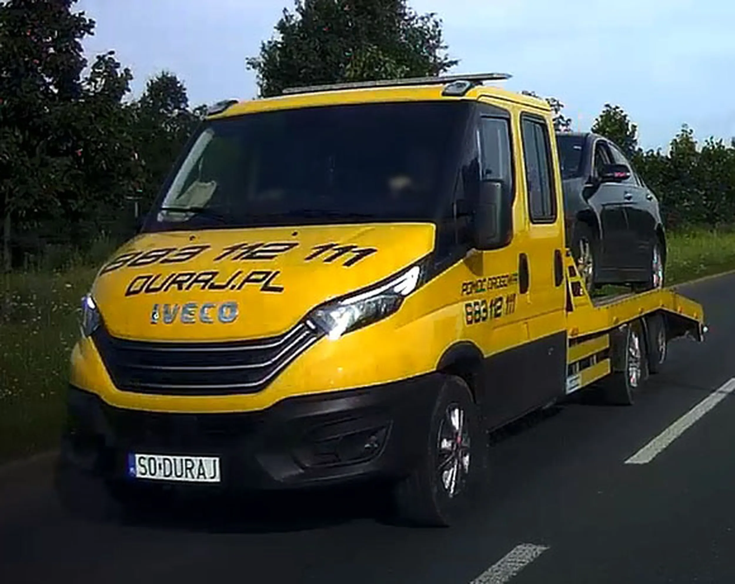 Fajny numer, blacha S0 DURAJ