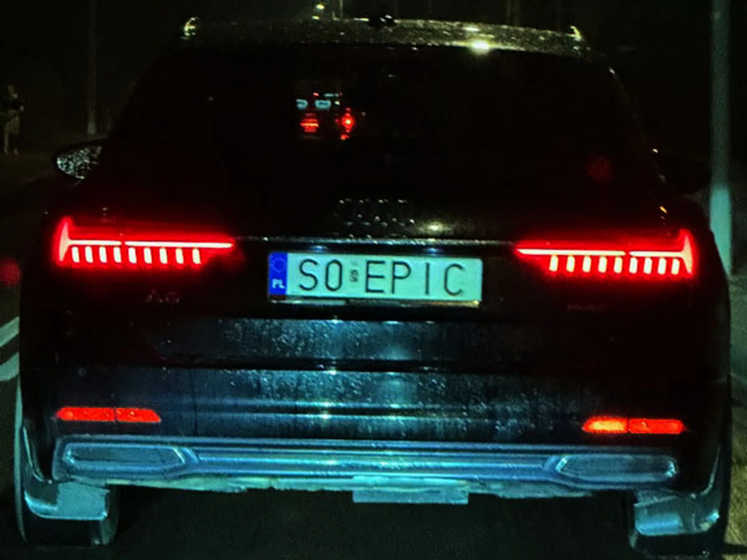 Fajny numer, blacha S0 EPIC