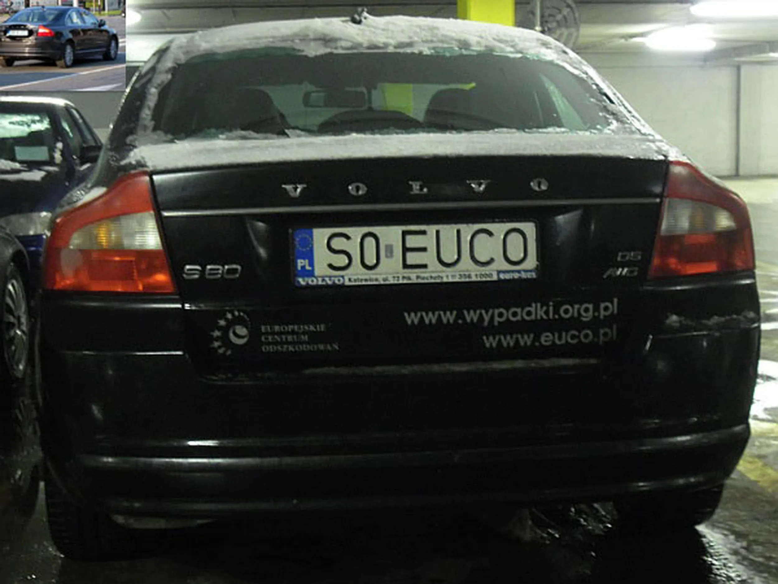 Fajny numer, blacha S0 EUCO