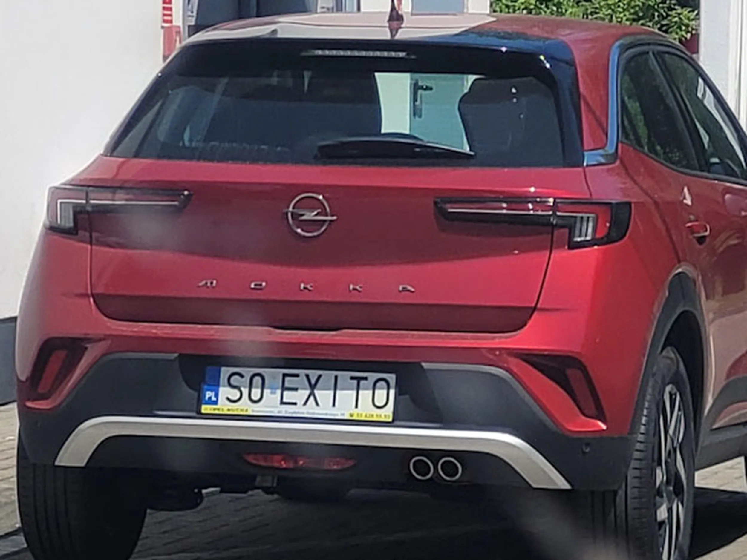 Fajny numer, blacha S0 EXITO