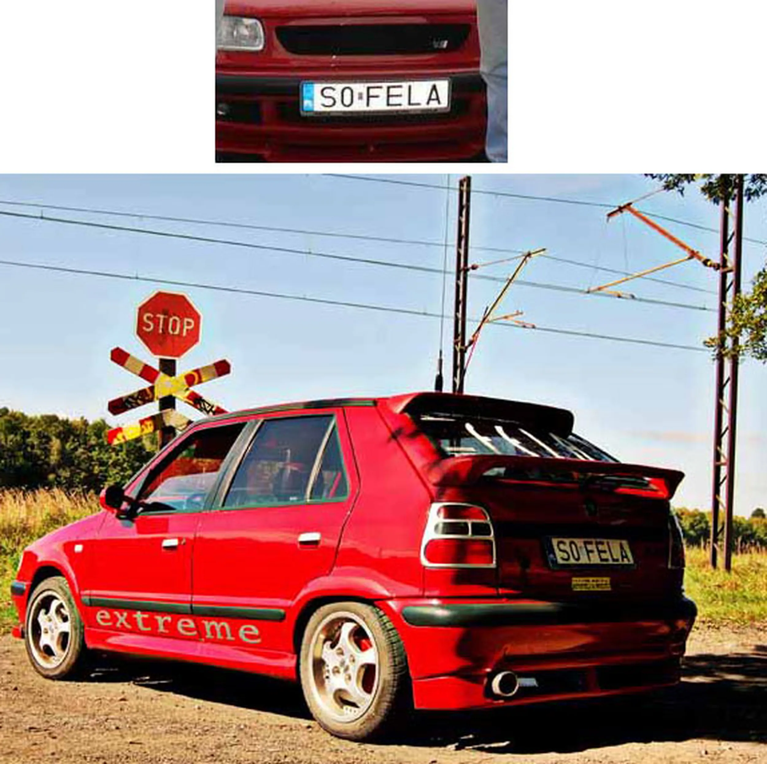 Fajny numer, blacha S0 FELA