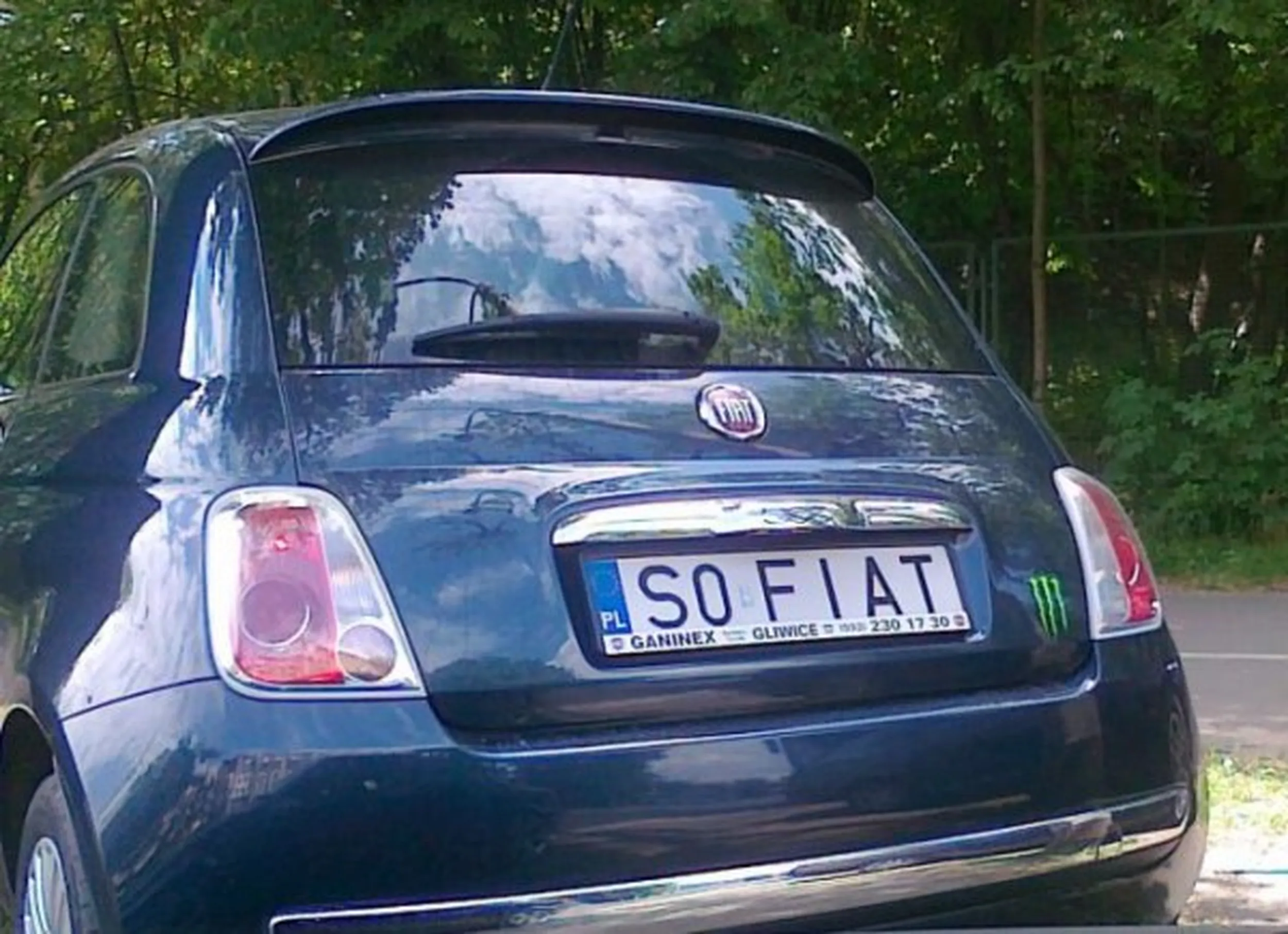 Fajny numer, blacha S0 FIAT
