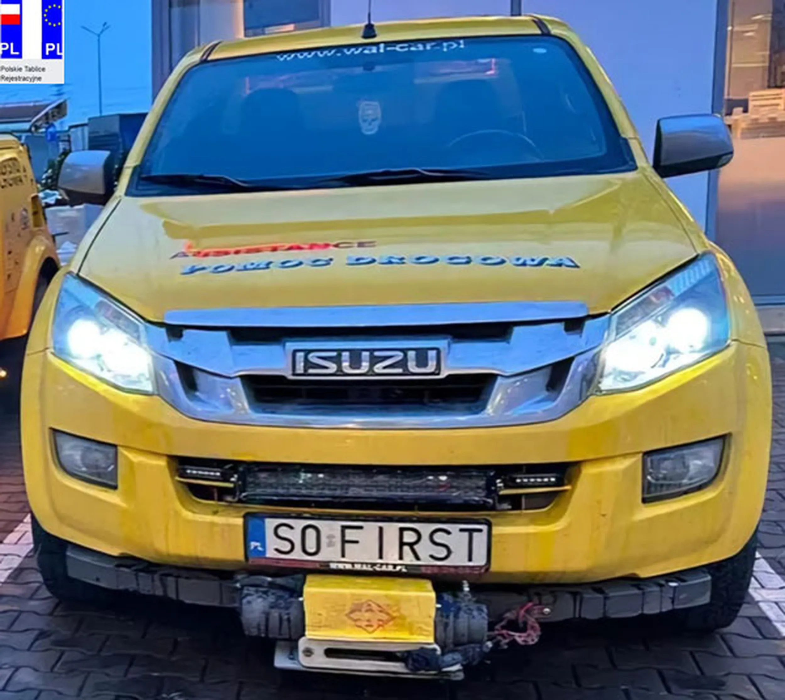 Fajny numer, blacha S0 FIRST