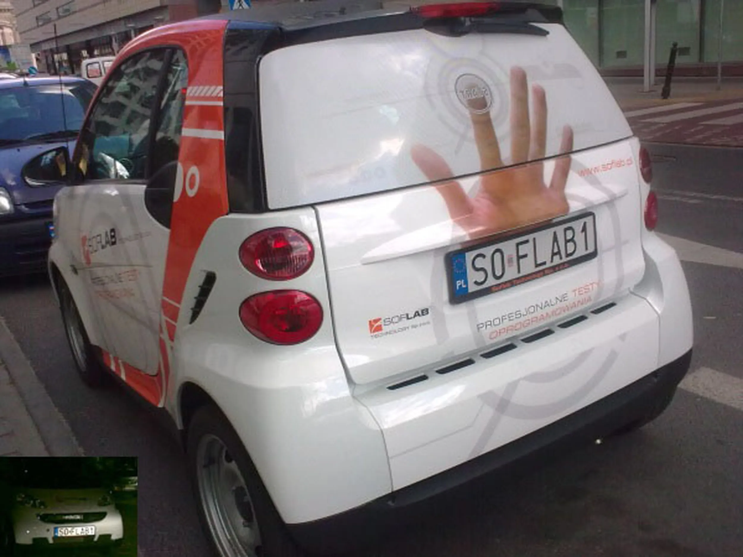 Fajny numer, blacha S0 FLAB1