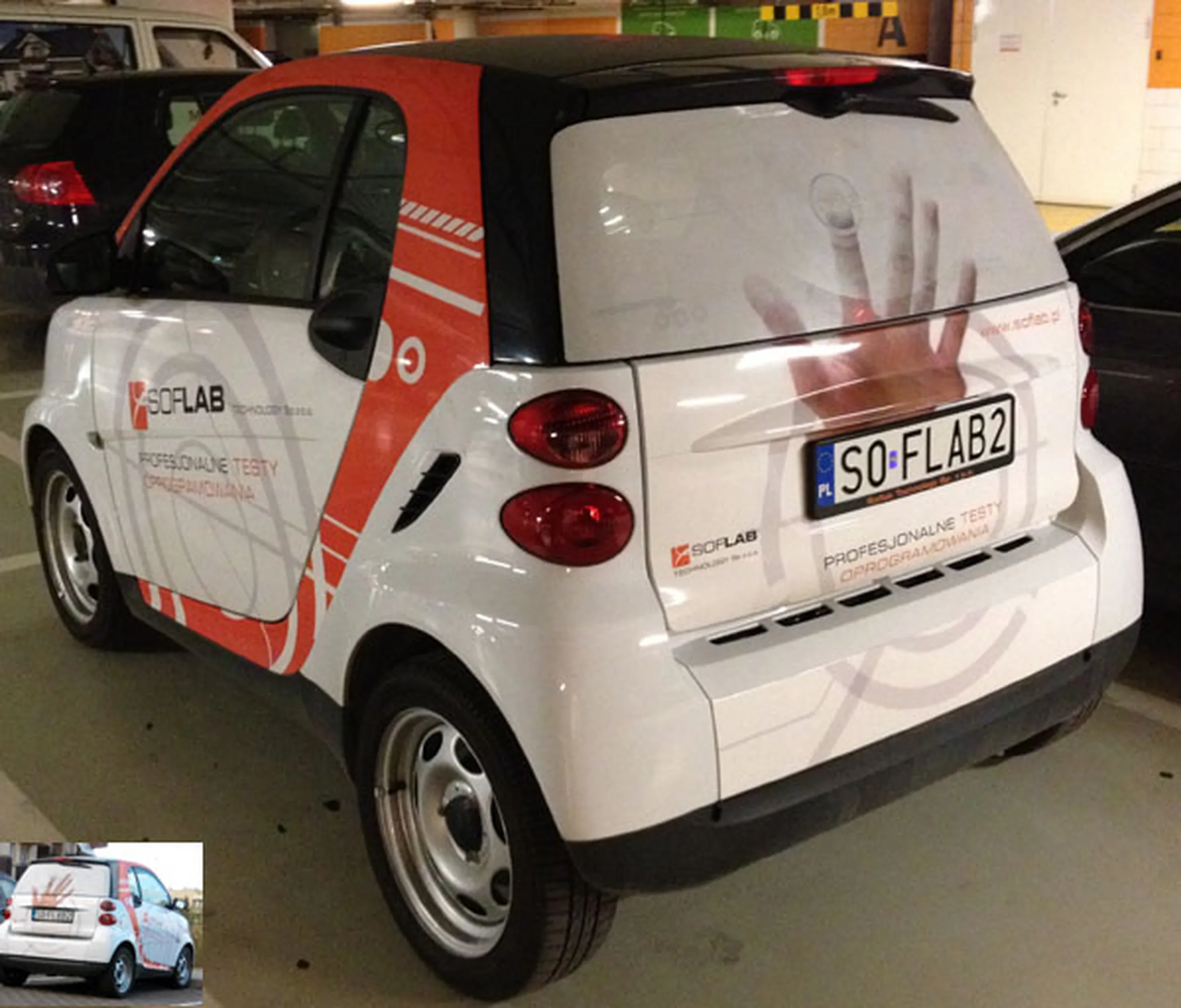 Fajny numer, blacha S0 FLAB2