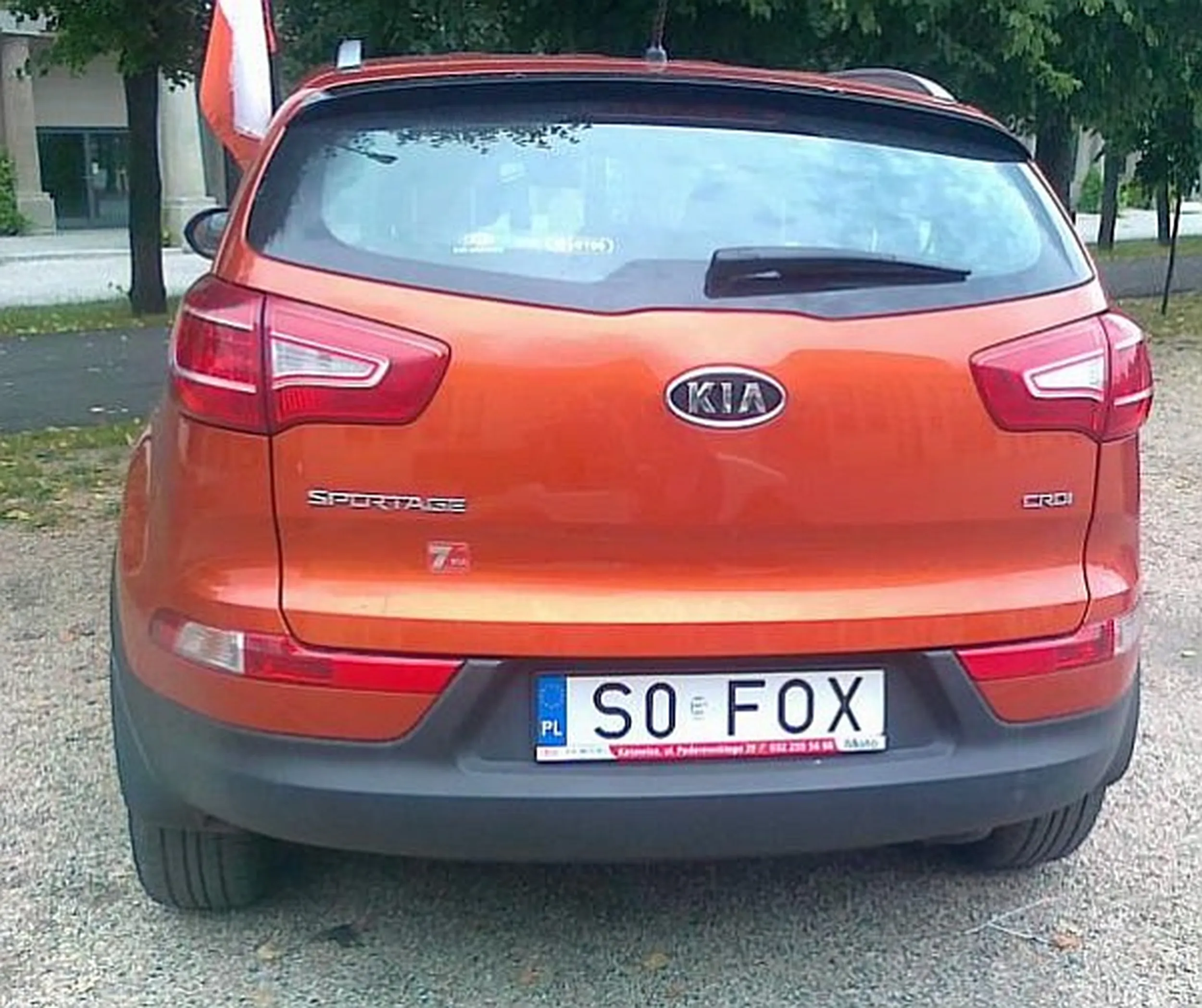 Fajny numer, blacha S0 FOX