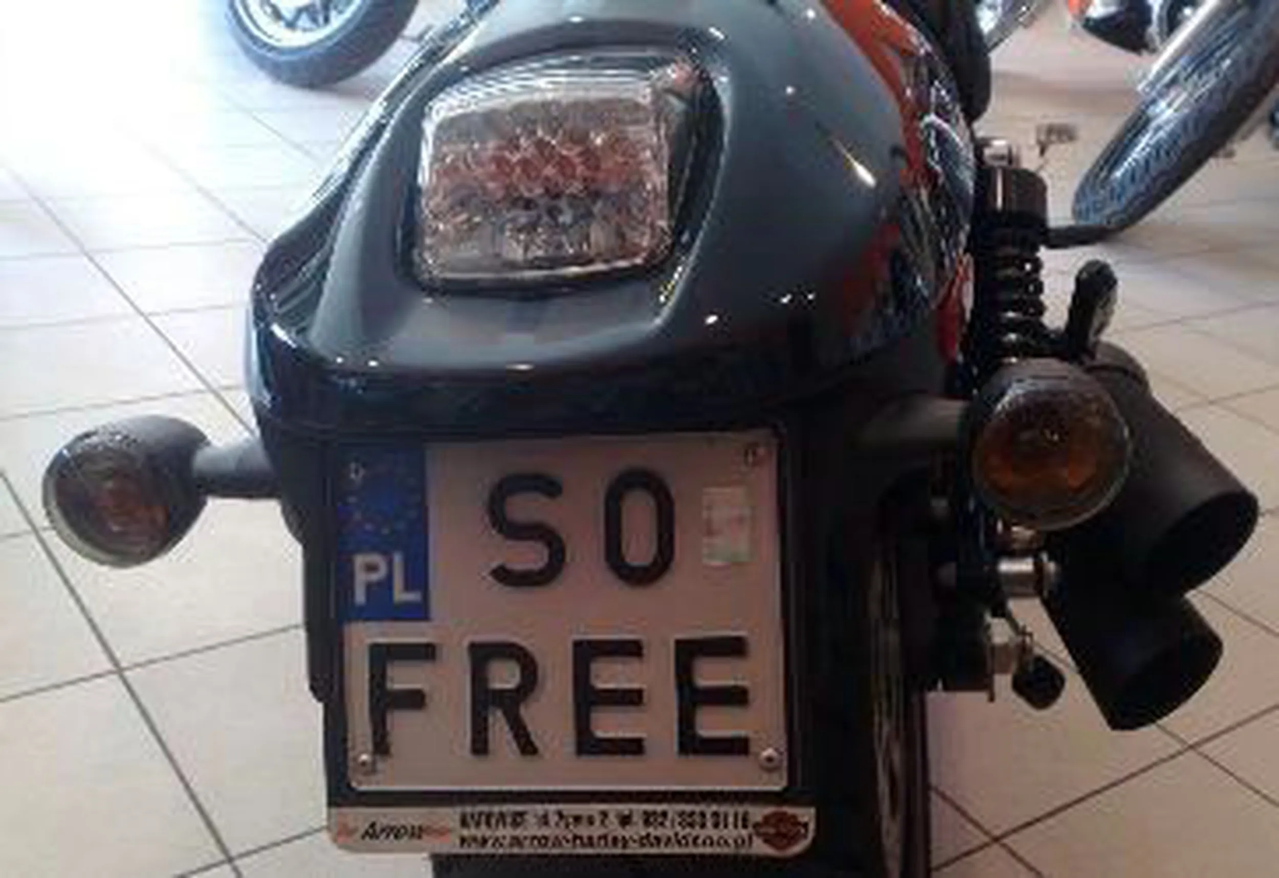 Fajny numer, blacha S0 FREE