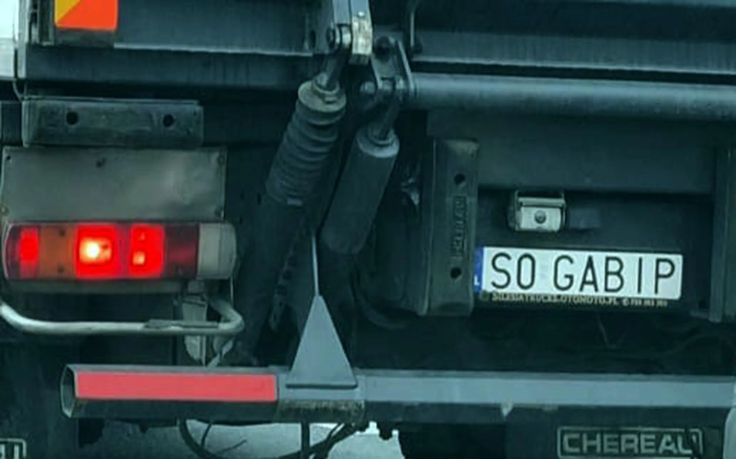 Fajny numer, blacha S0 GABIP