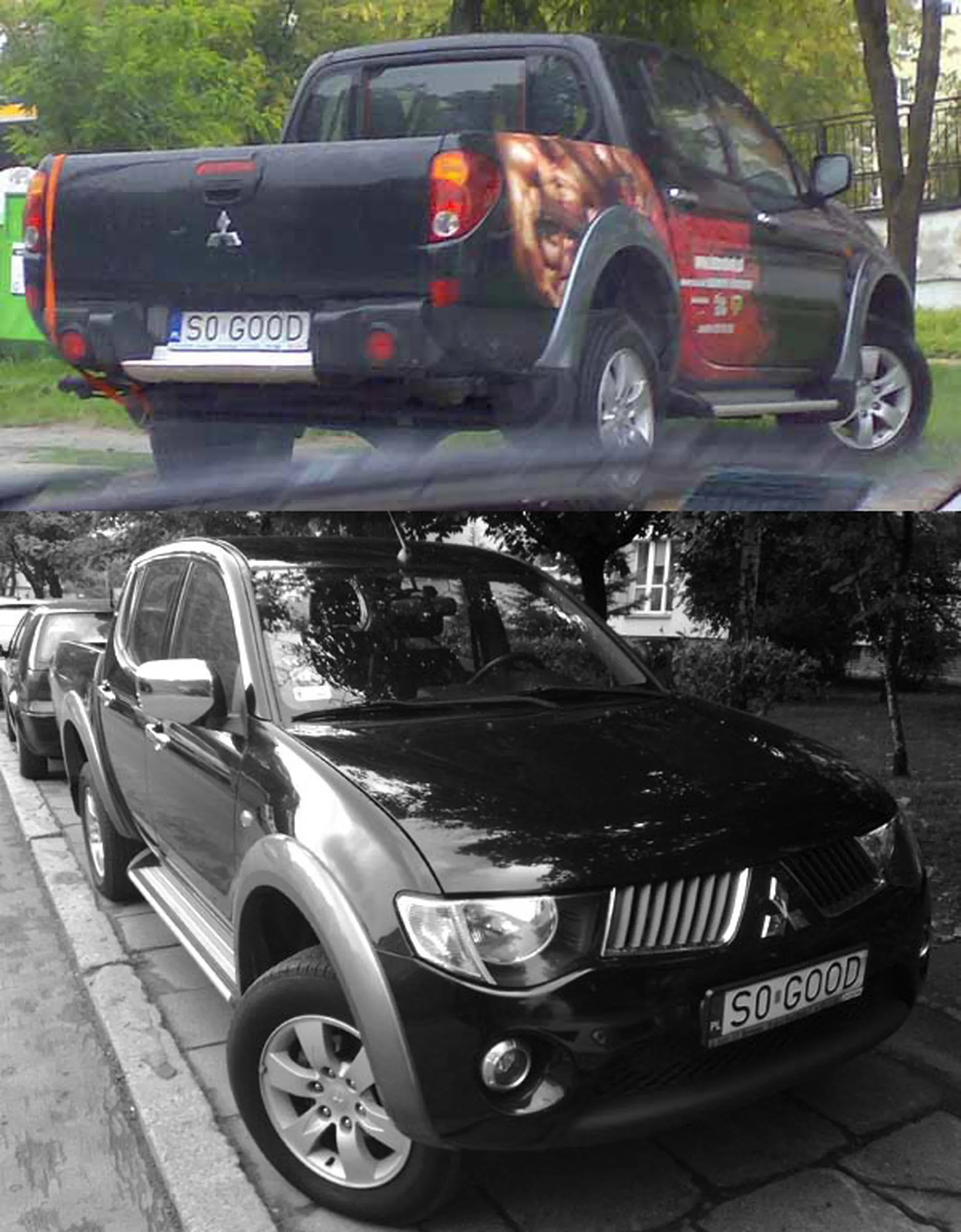 Fajny numer, blacha S0 GOOD