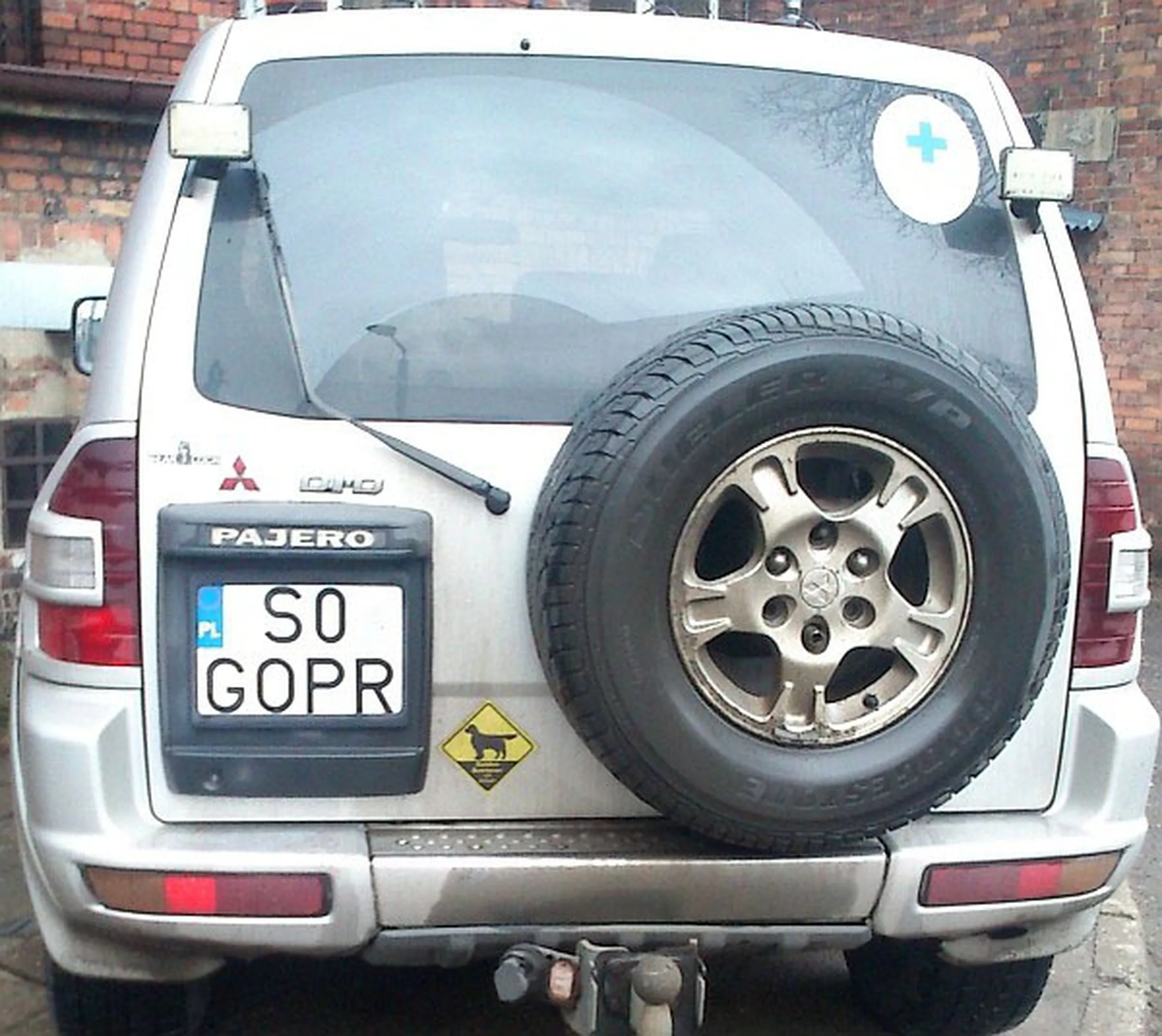 Fajny numer, blacha S0 GOPR