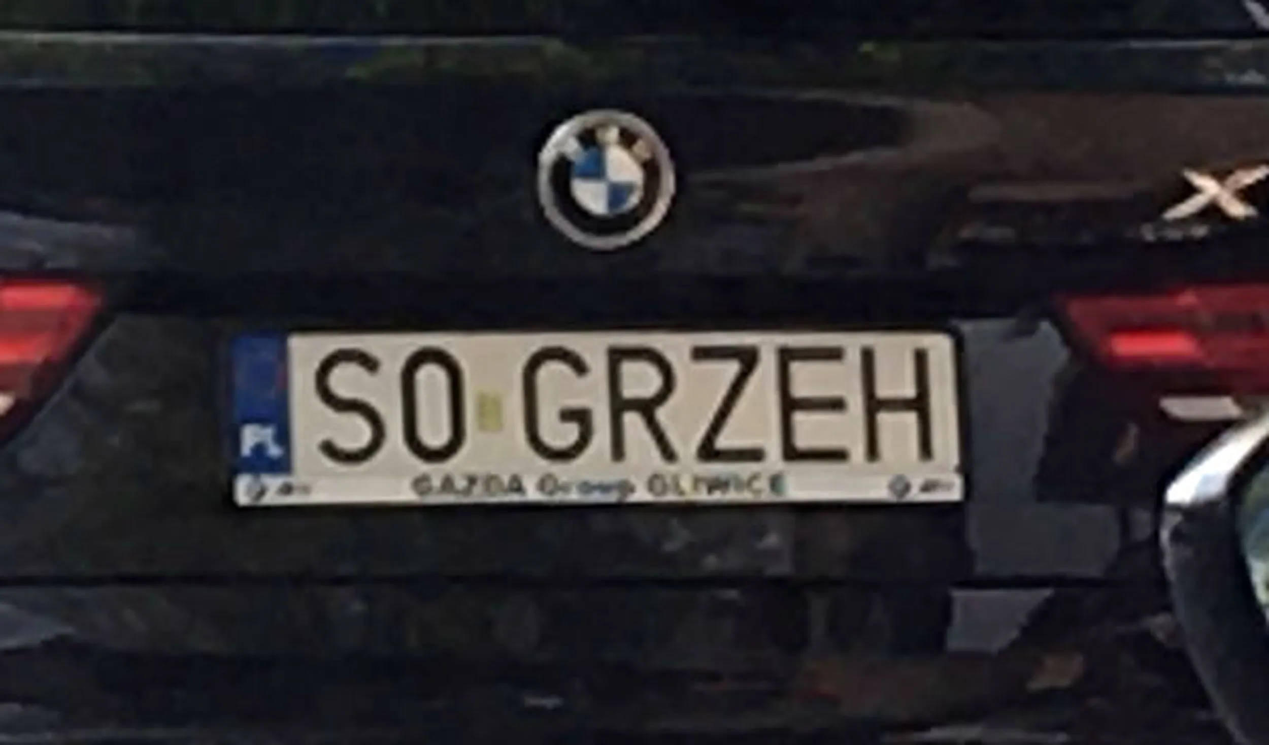 Fajny numer, blacha S0 GRZEH