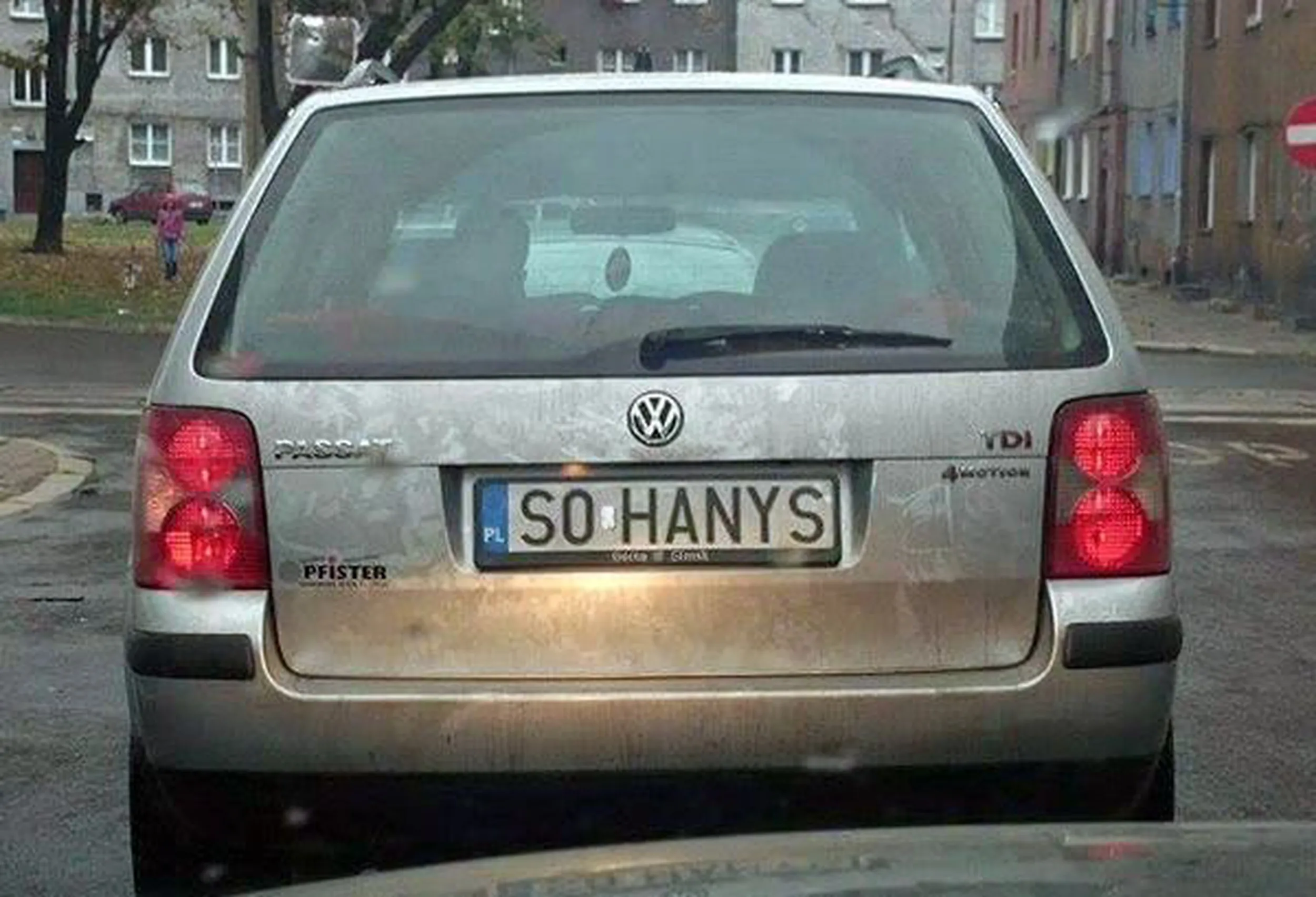 Fajny numer, blacha S0 HANYS