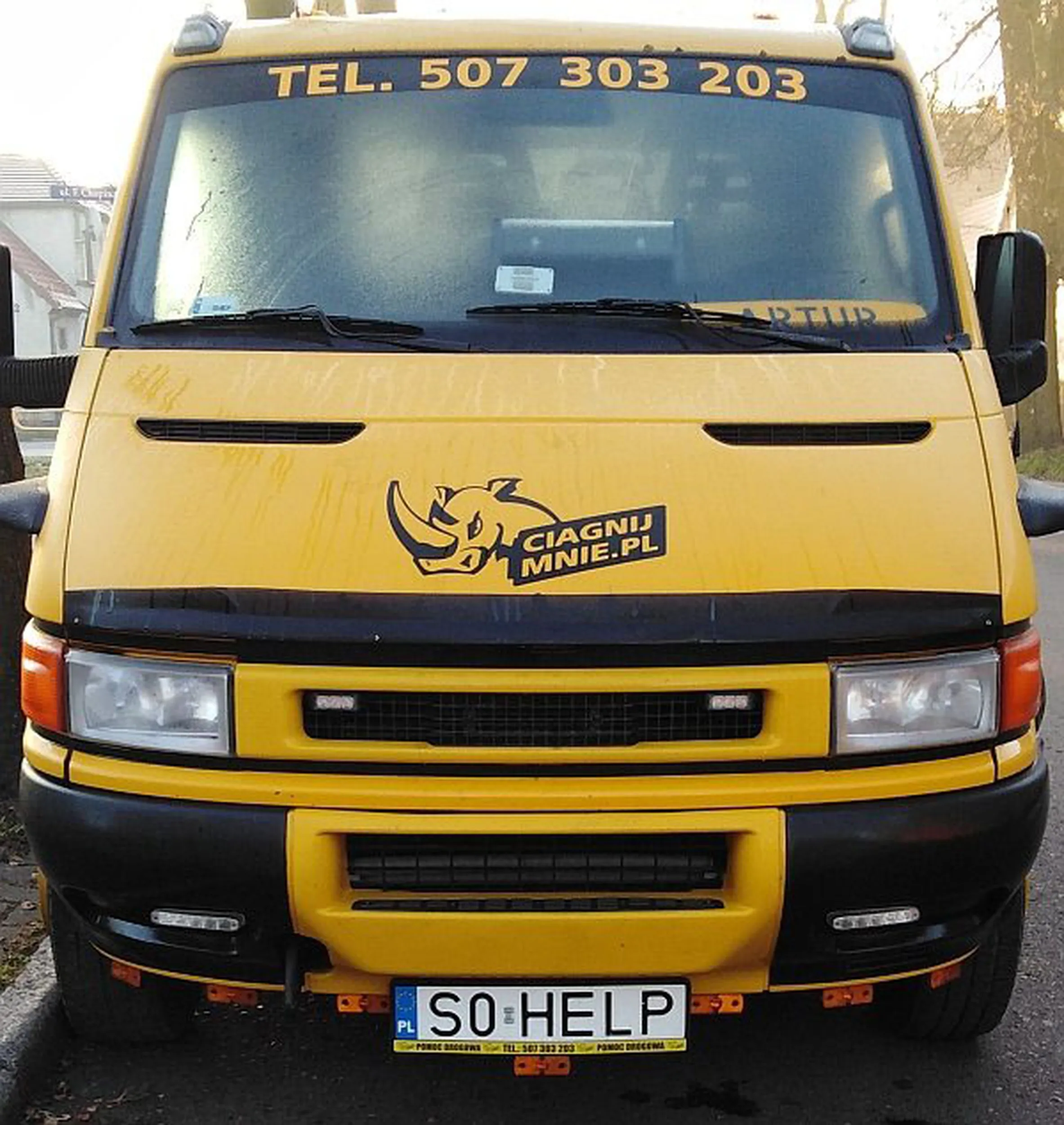 Fajny numer, blacha S0 HELP