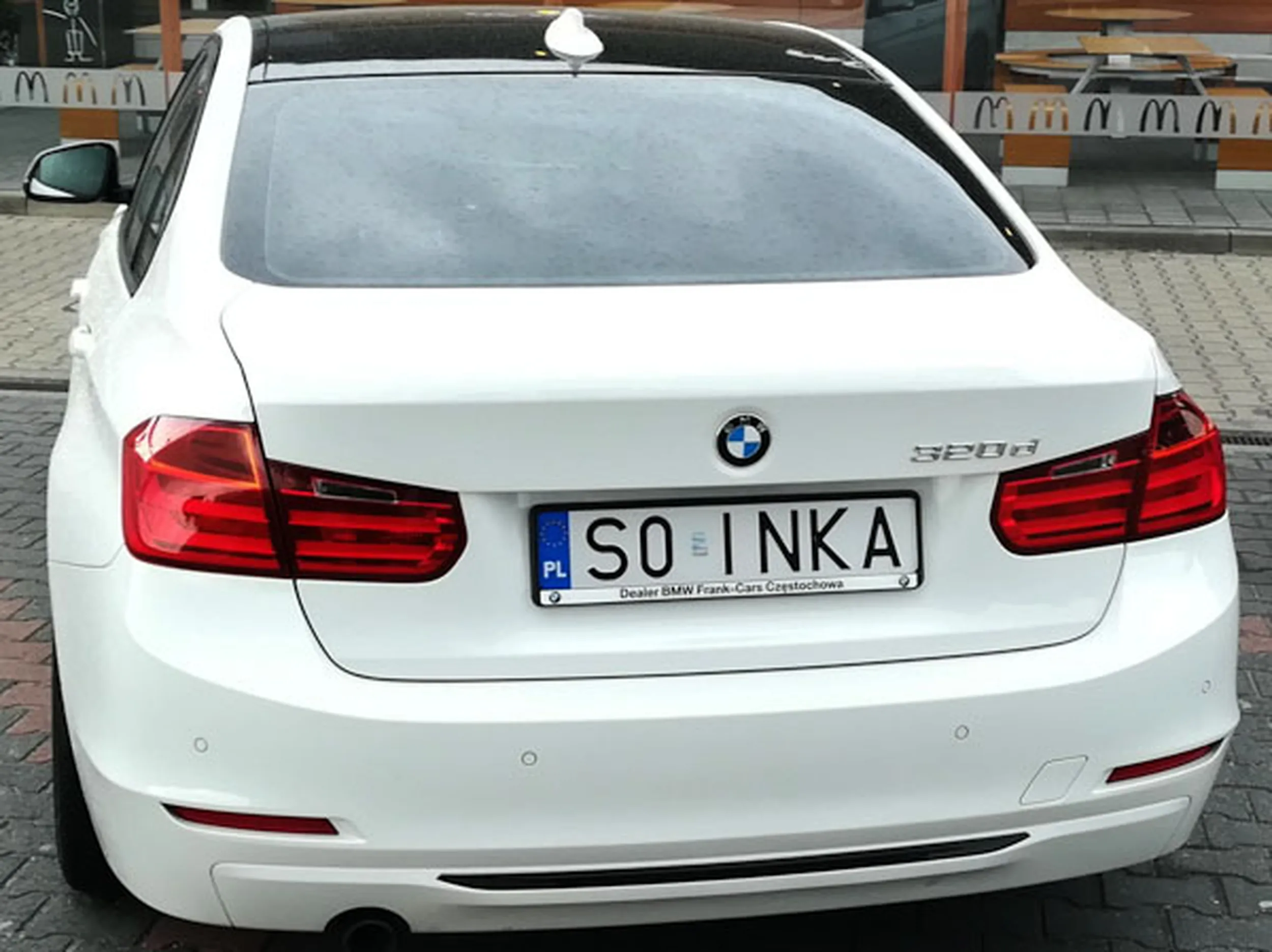 Fajny numer, blacha S0 INKA