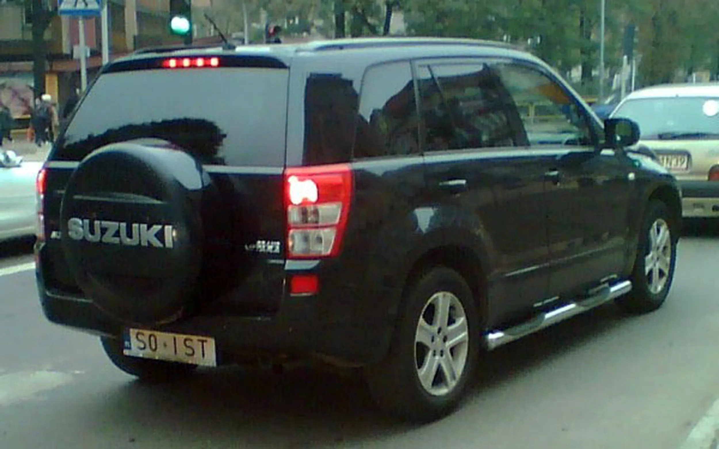 Fajny numer, blacha S0 IST