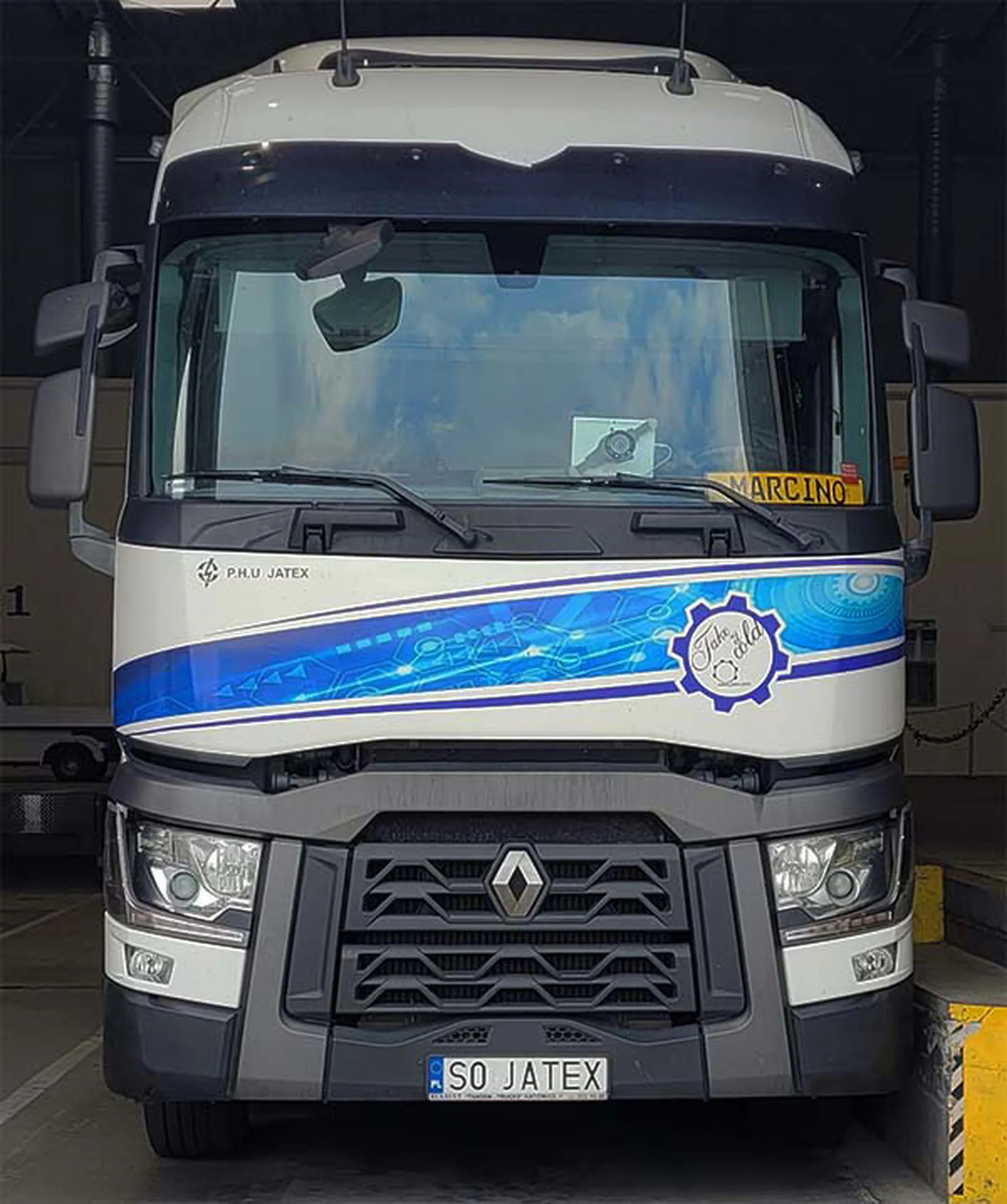 Fajny numer, blacha S0 JATEX