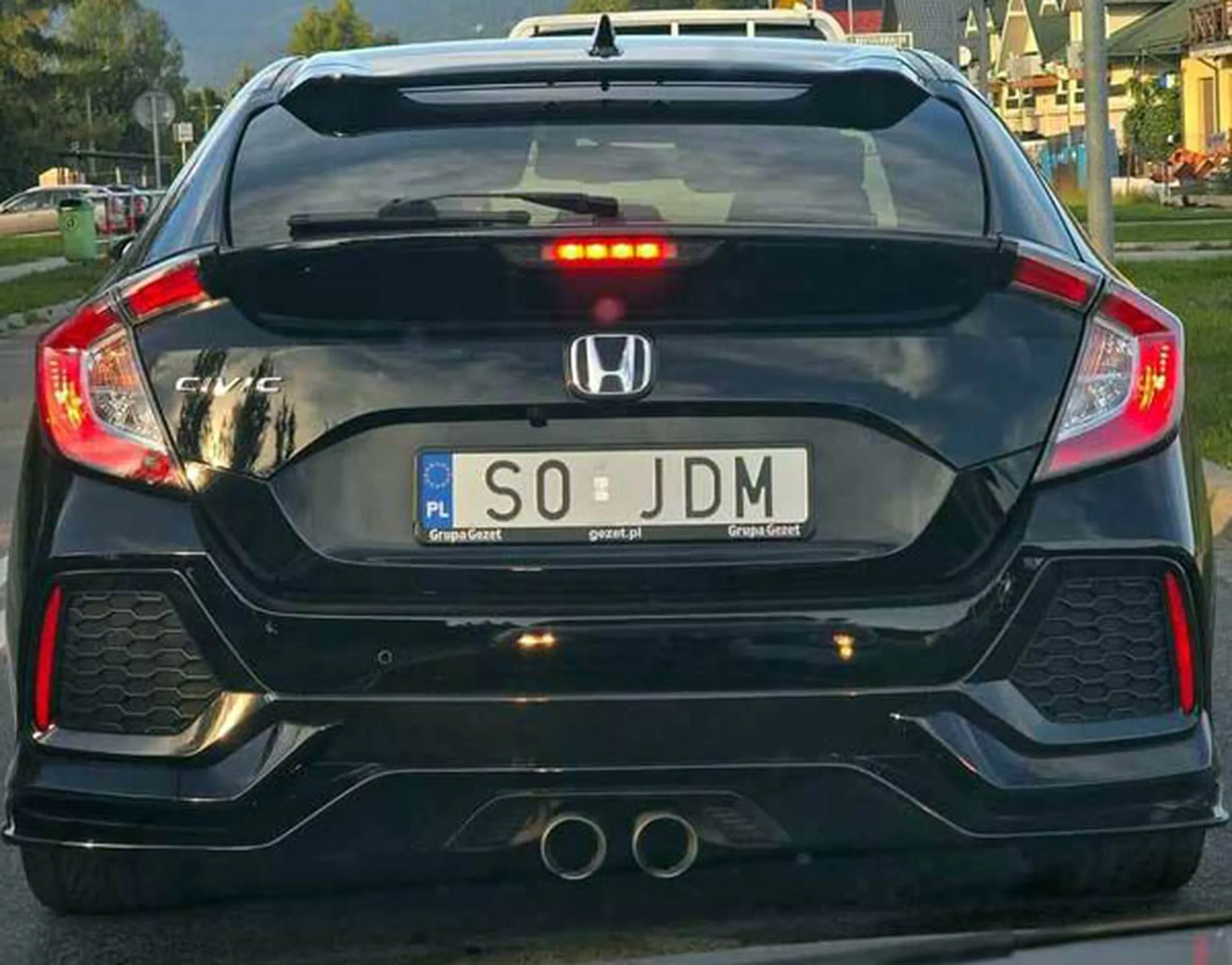 Fajny numer, blacha S0 JDM