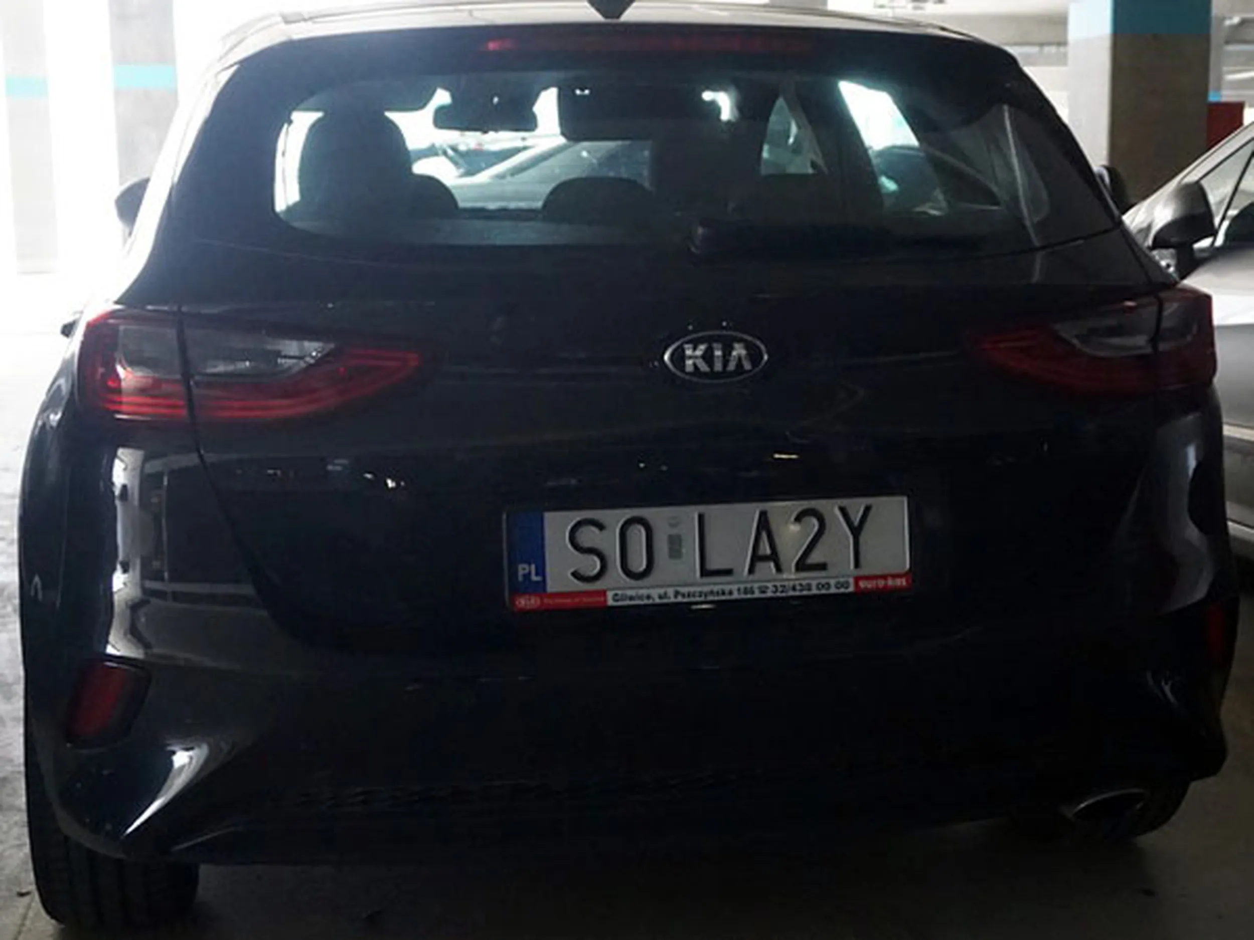 Fajny numer, blacha S0 LA2Y