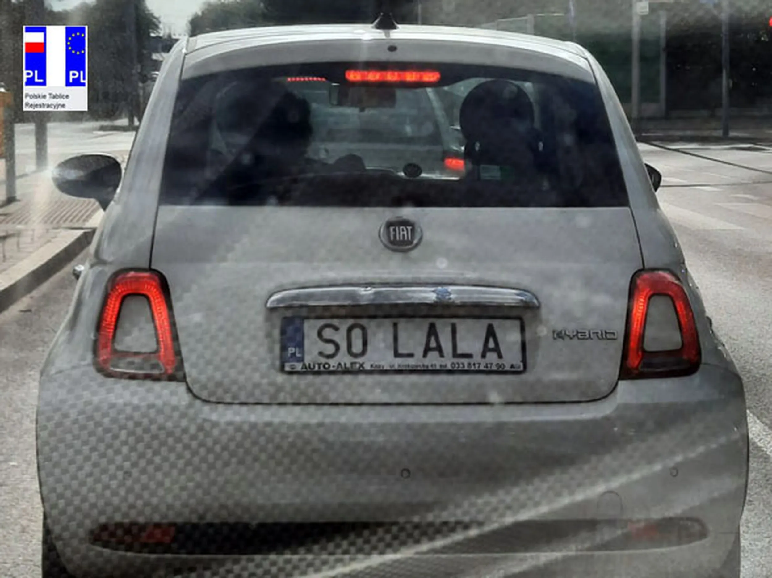 Fajny numer, blacha S0 LALA