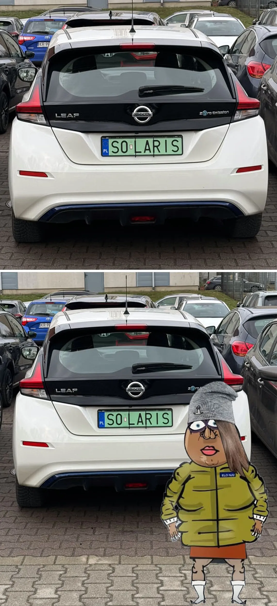 Fajny numer, blacha S0 LARIS