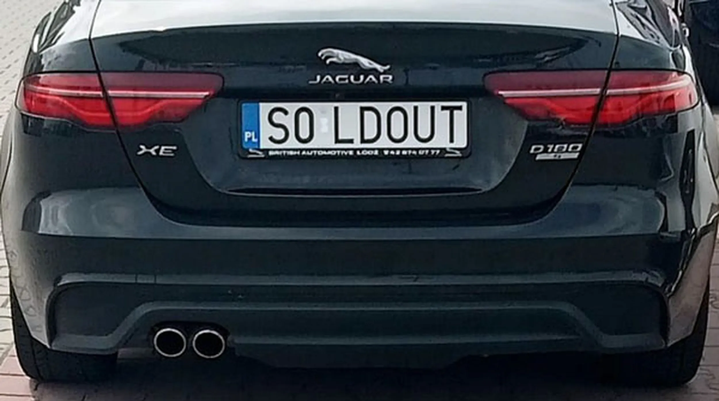 Fajny numer, blacha S0 LDOUT