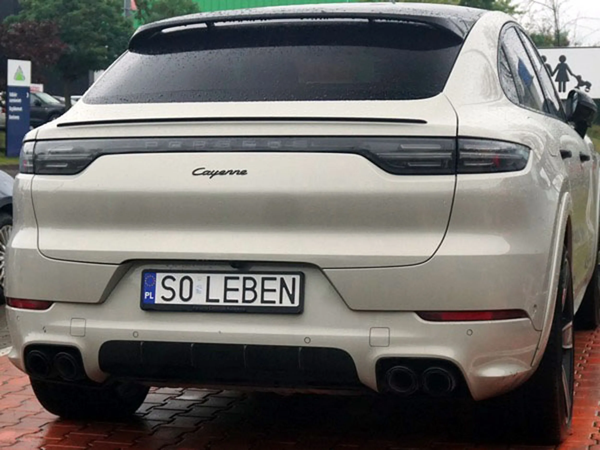 Fajny numer, blacha S0 LEBEN