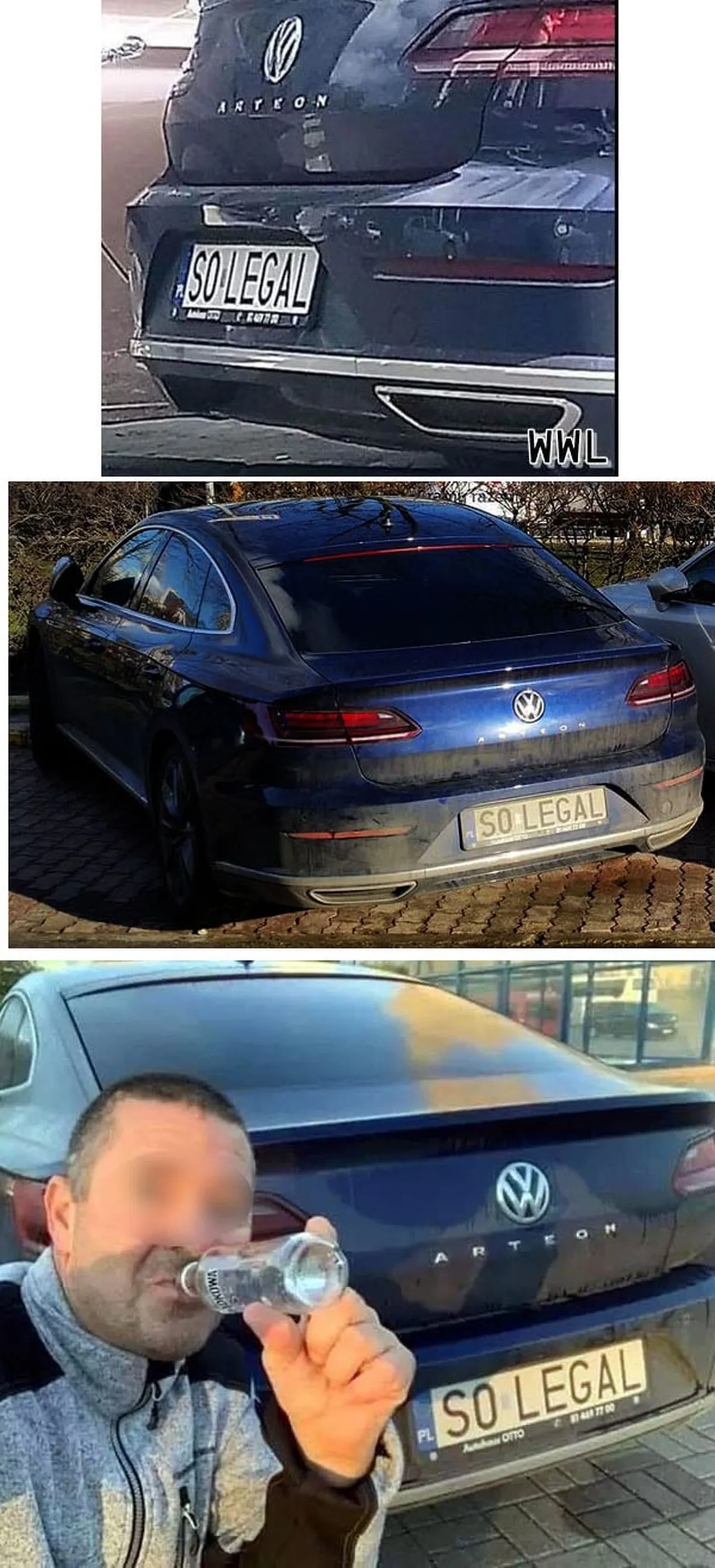 Fajny numer, blacha S0 LEGAL