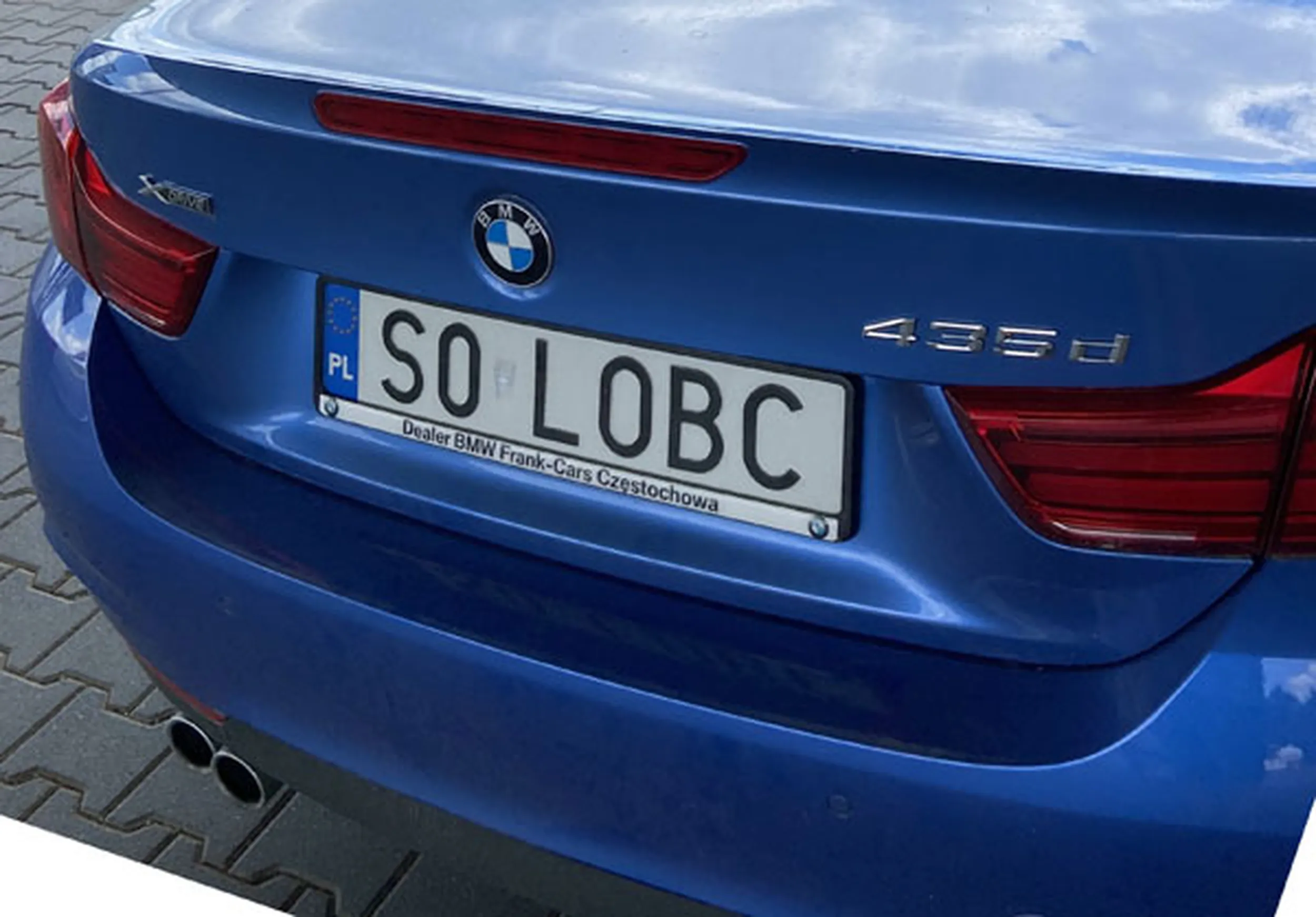 Fajny numer, blacha S0 LOBC