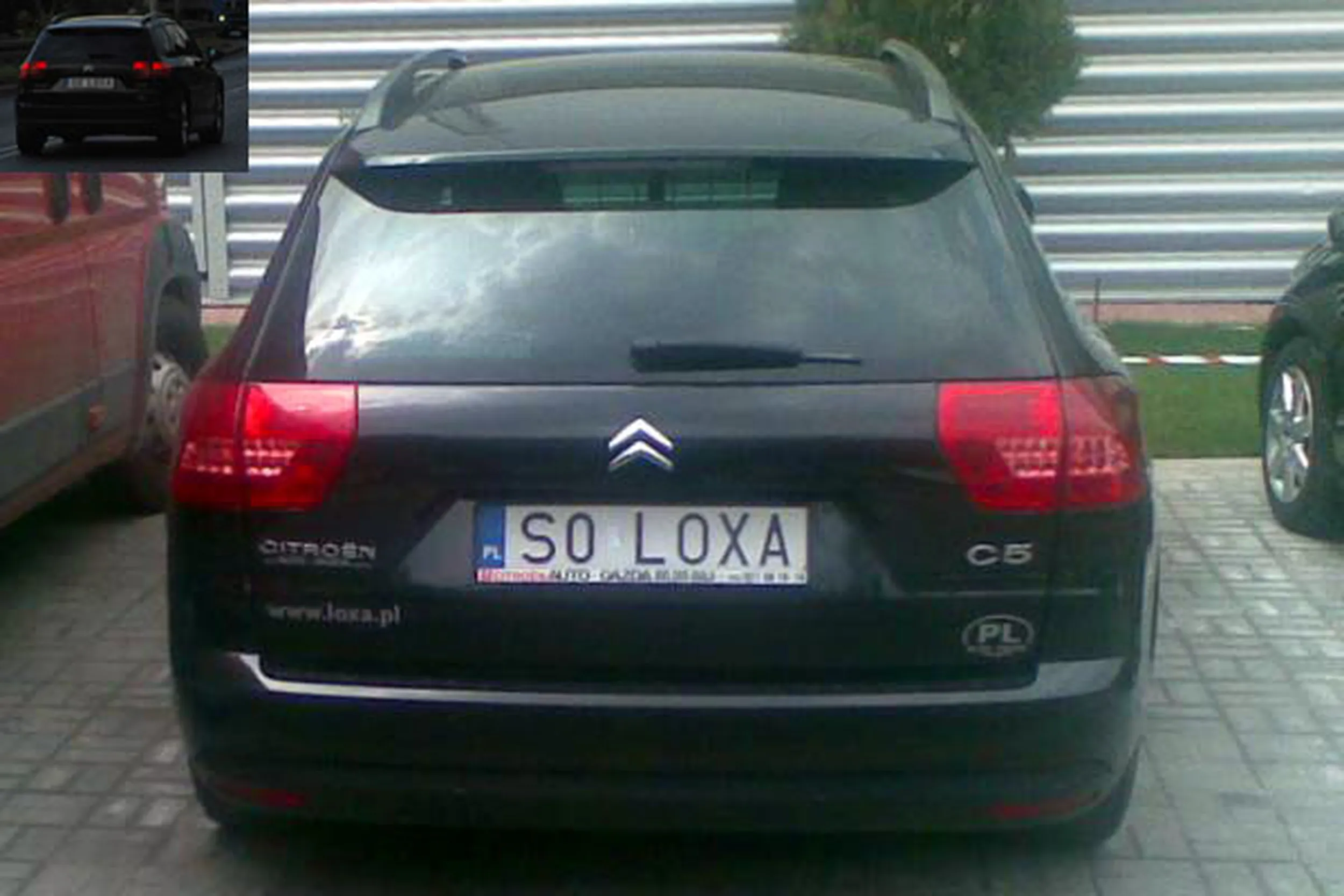 Fajny numer, blacha S0 LOXA