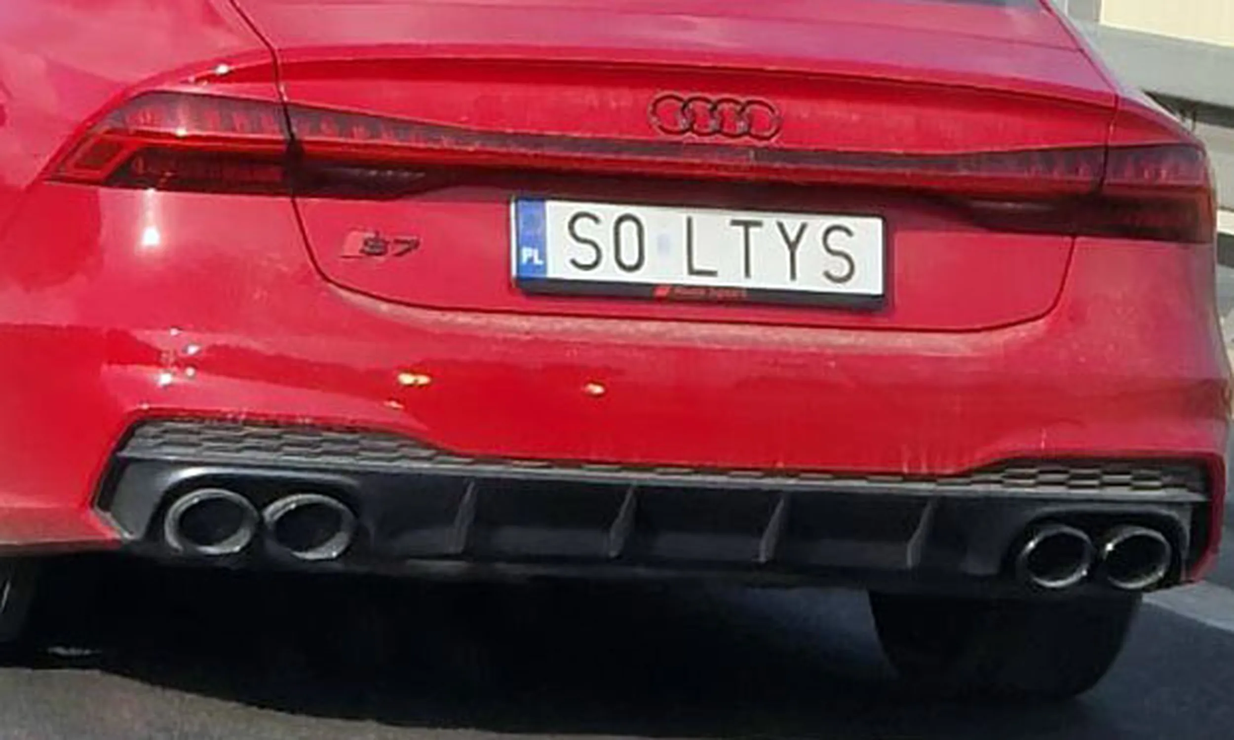 Fajny numer, blacha S0 LTYS