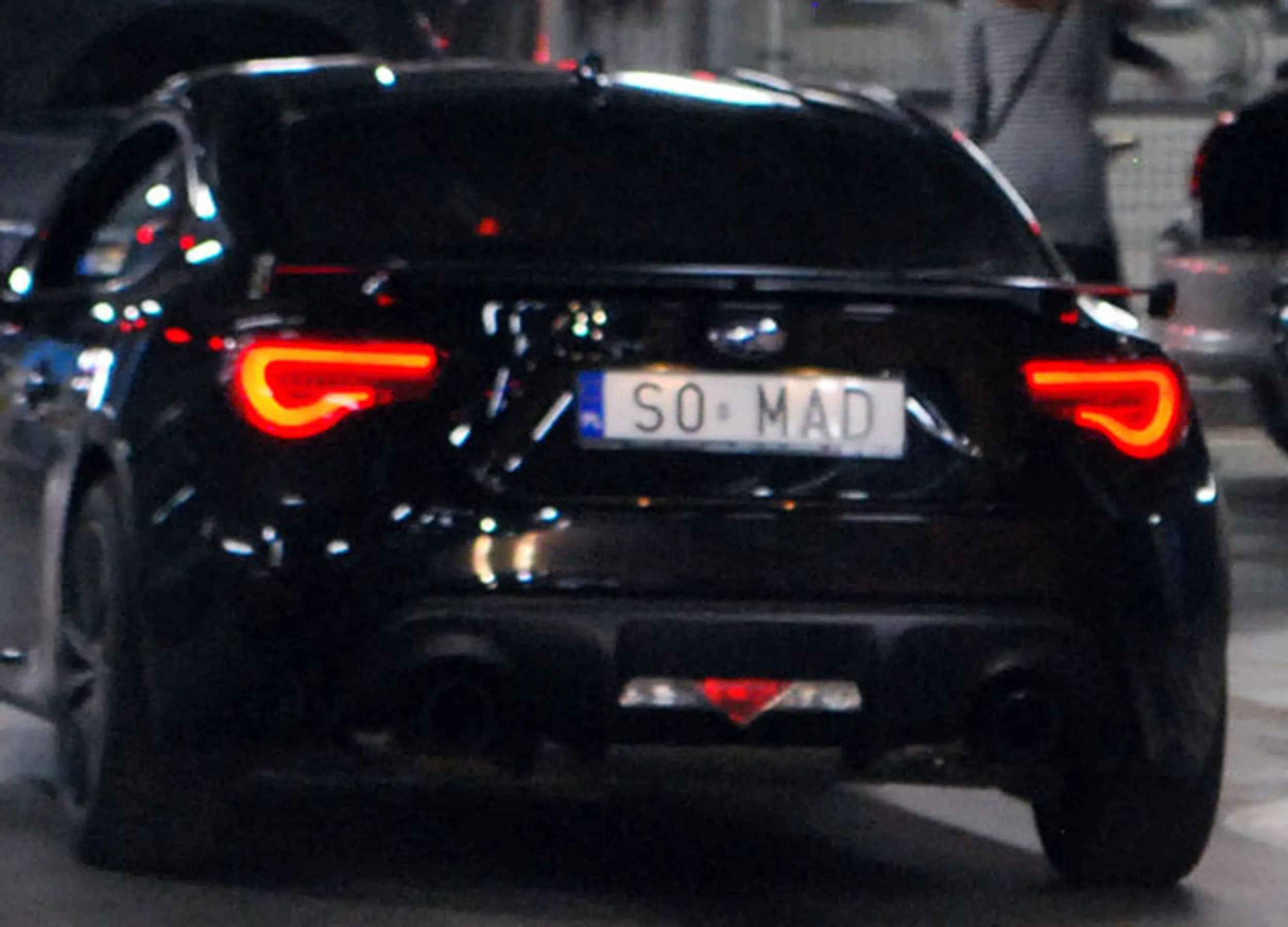 Fajny numer, blacha S0 MAD