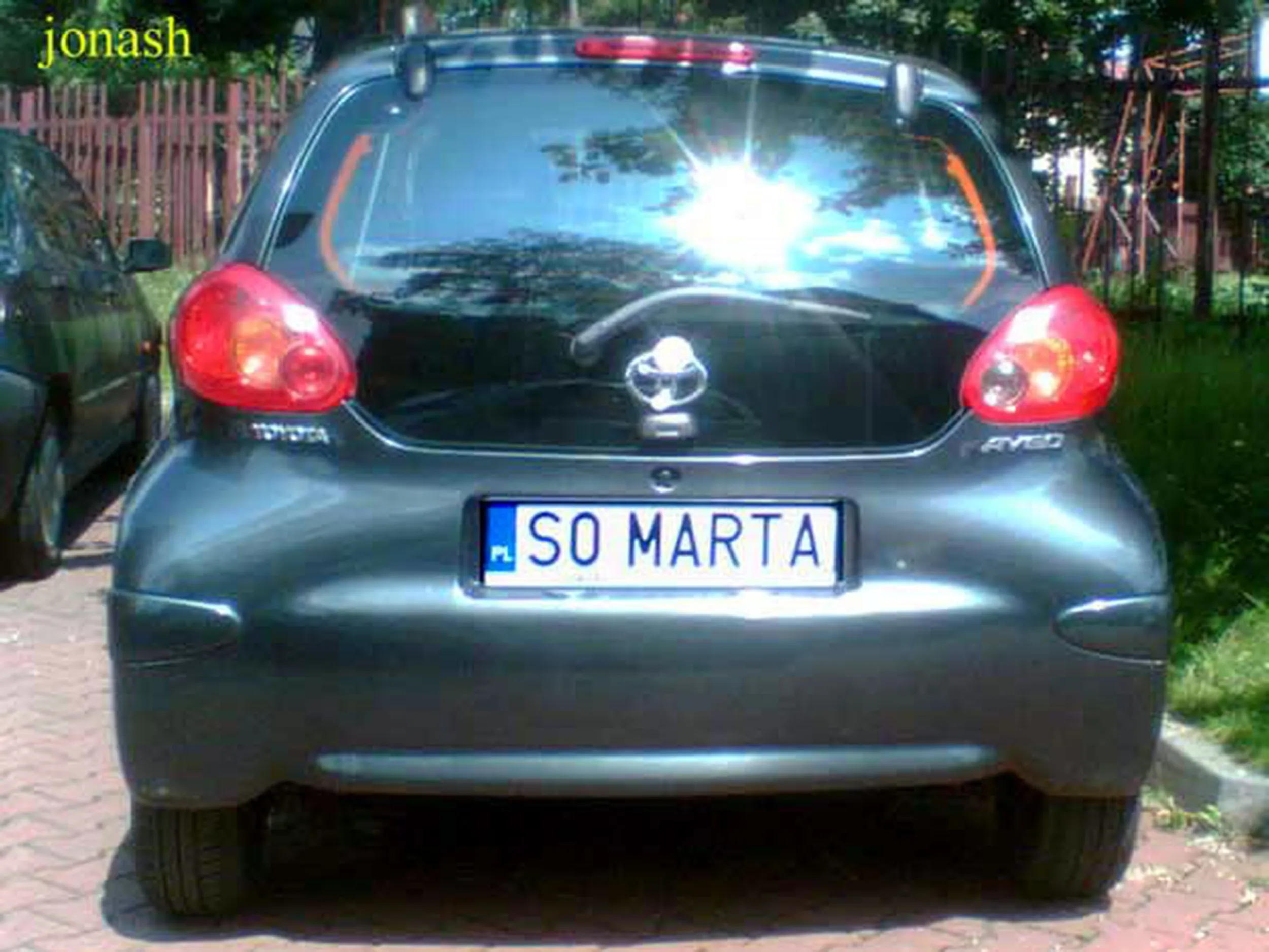 Fajny numer, blacha S0 MARTA