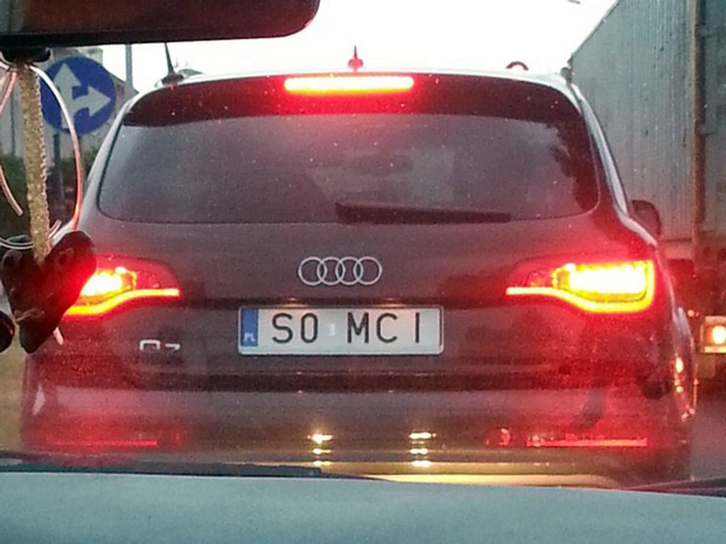 Fajny numer, blacha S0 MCI