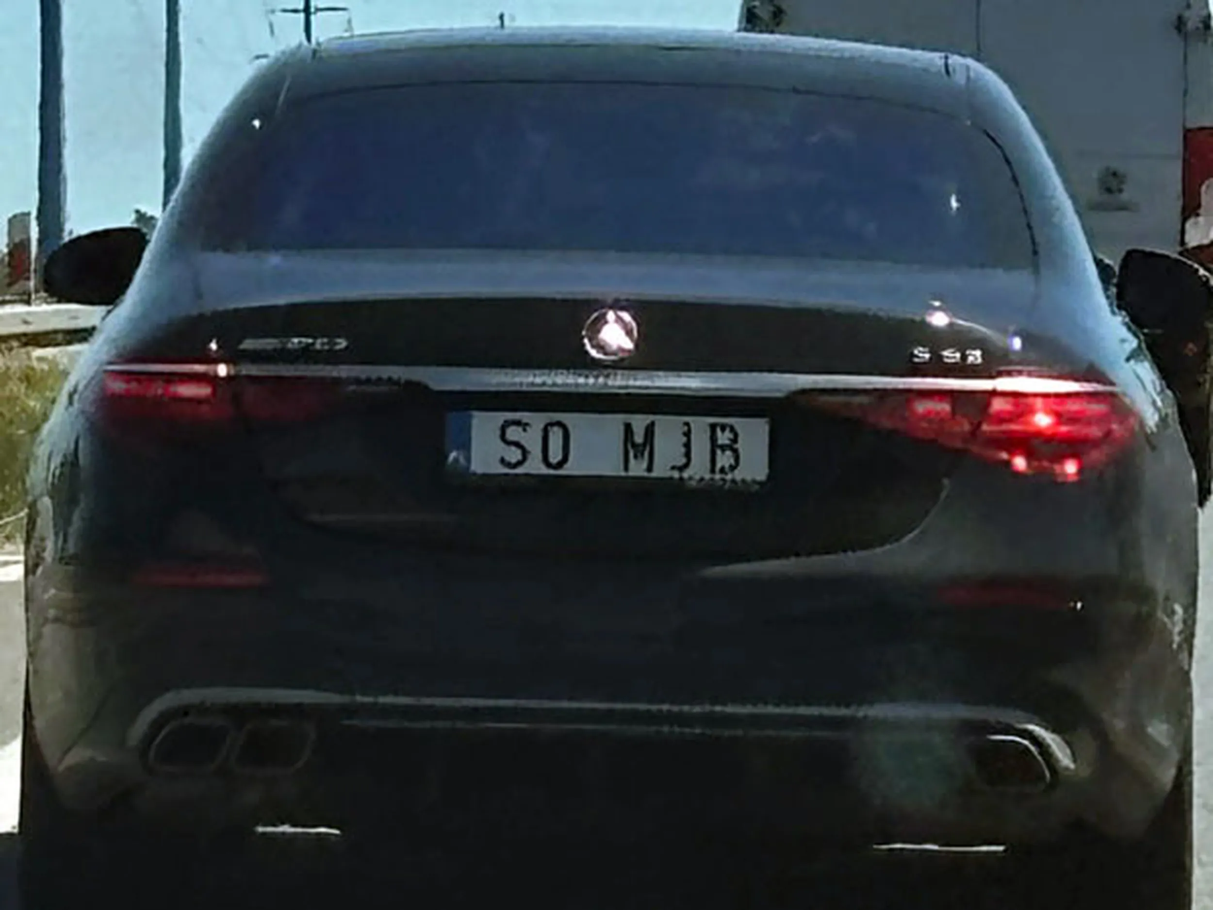 Fajny numer, blacha S0 MJB