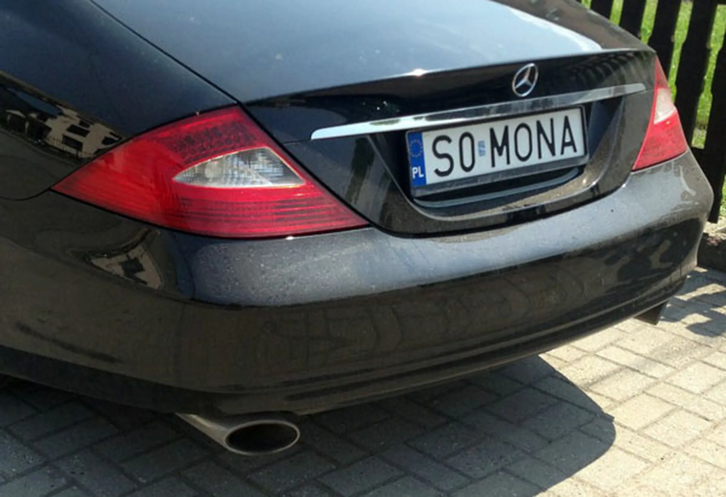 Fajny numer, blacha S0 MONA