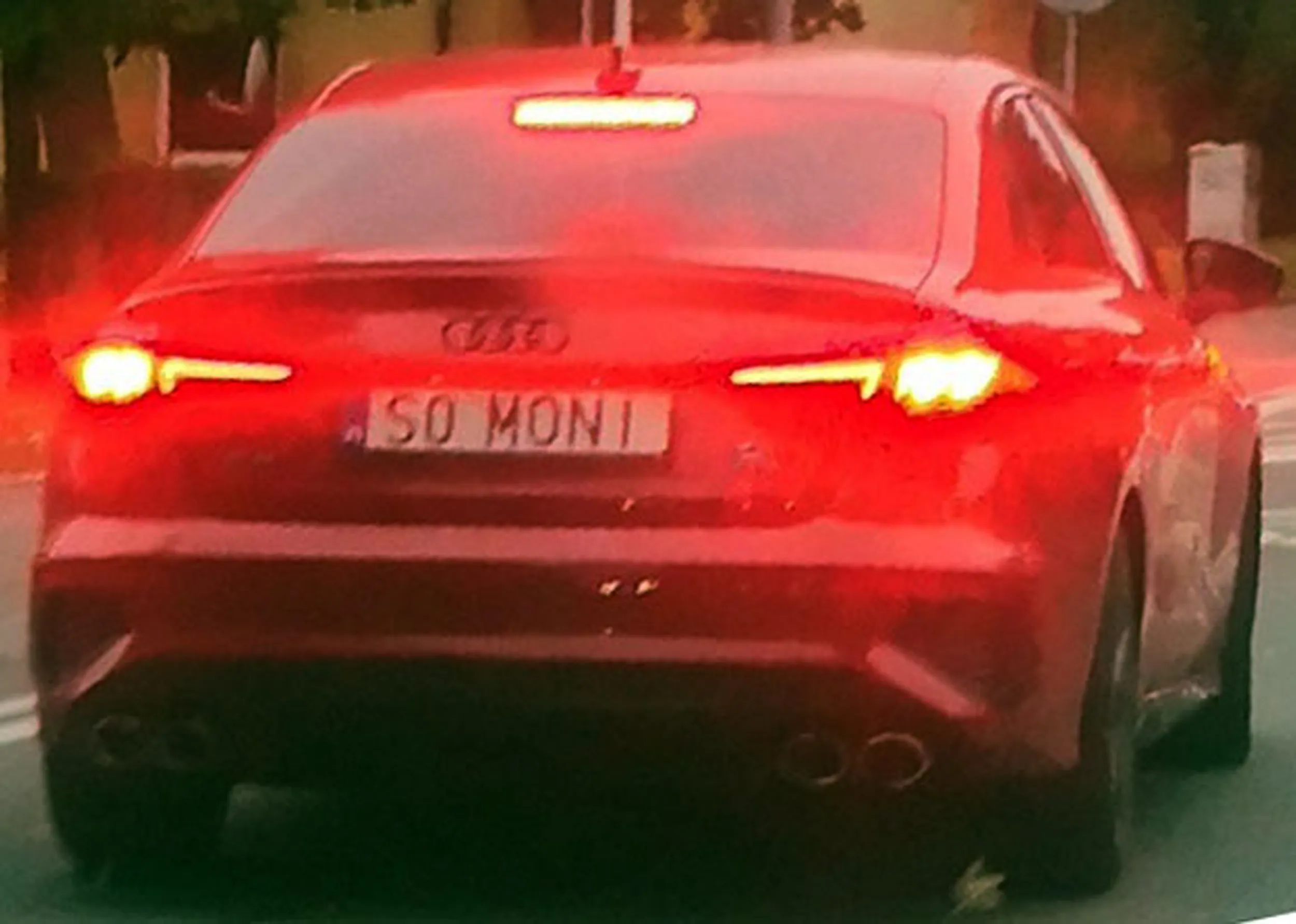 Fajny numer, blacha S0 MONI