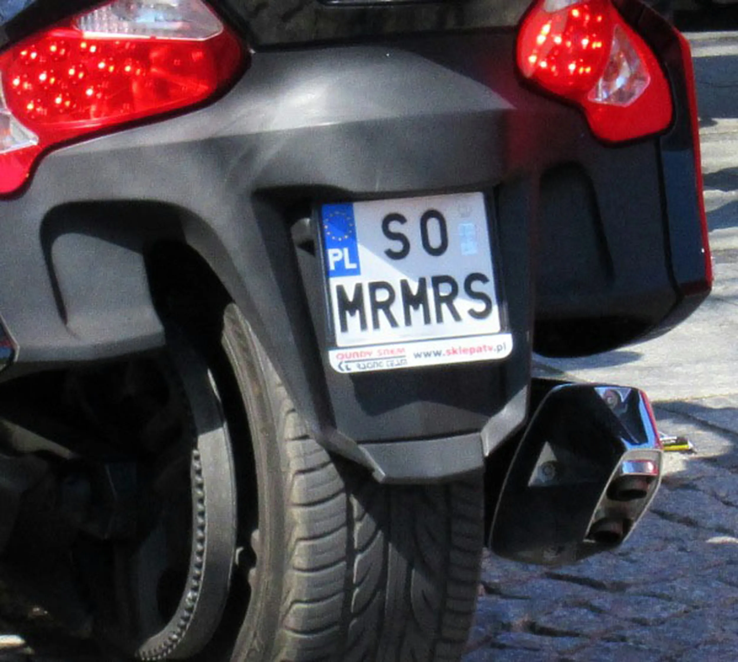 Fajny numer, blacha S0 MRMRS