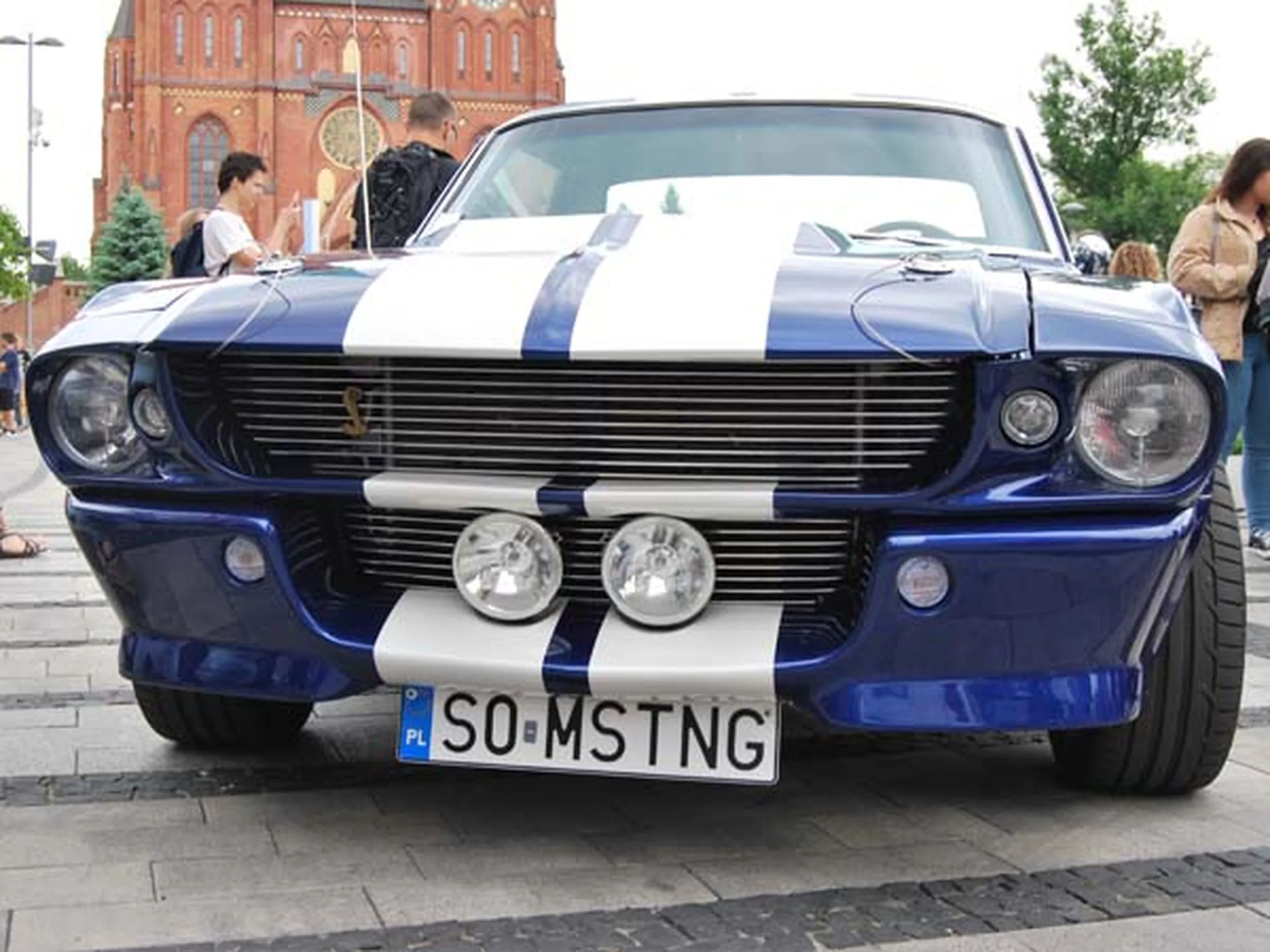 Fajny numer, blacha S0 MSTNG