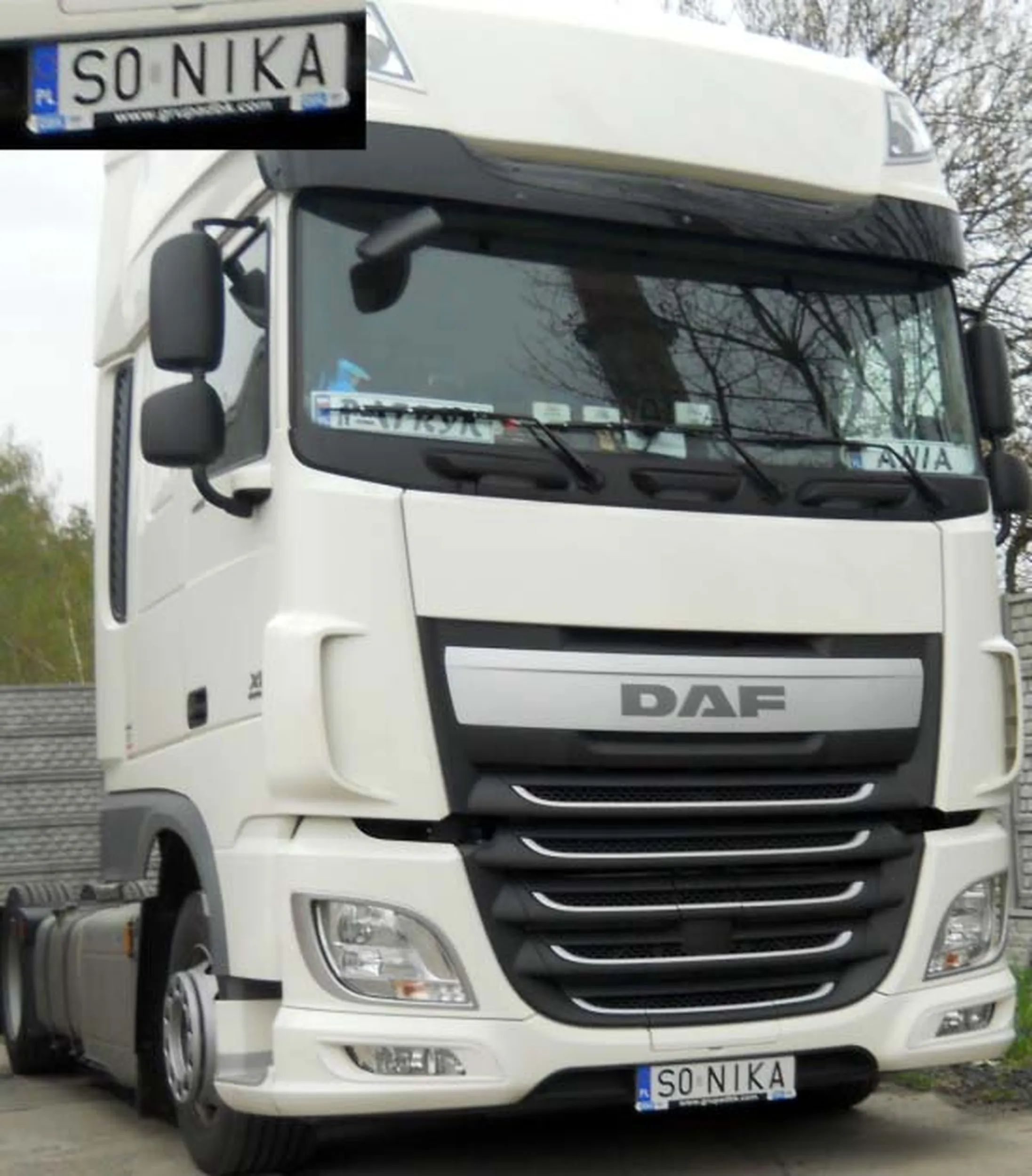 Fajny numer, blacha S0 NIKA