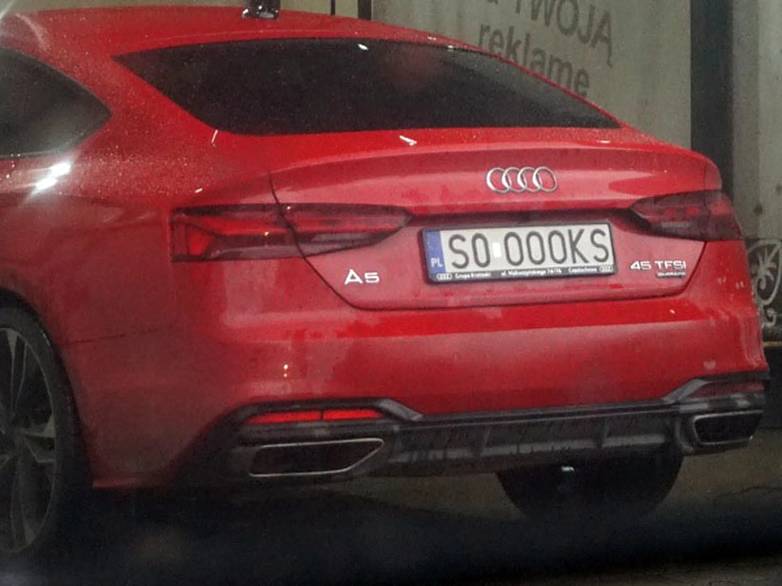 Fajny numer, blacha S0 OOOKS