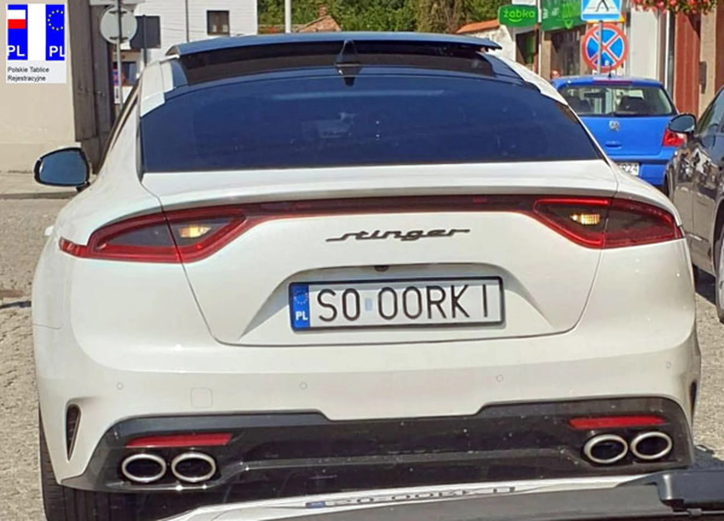 Fajny numer, blacha S0 OORKI