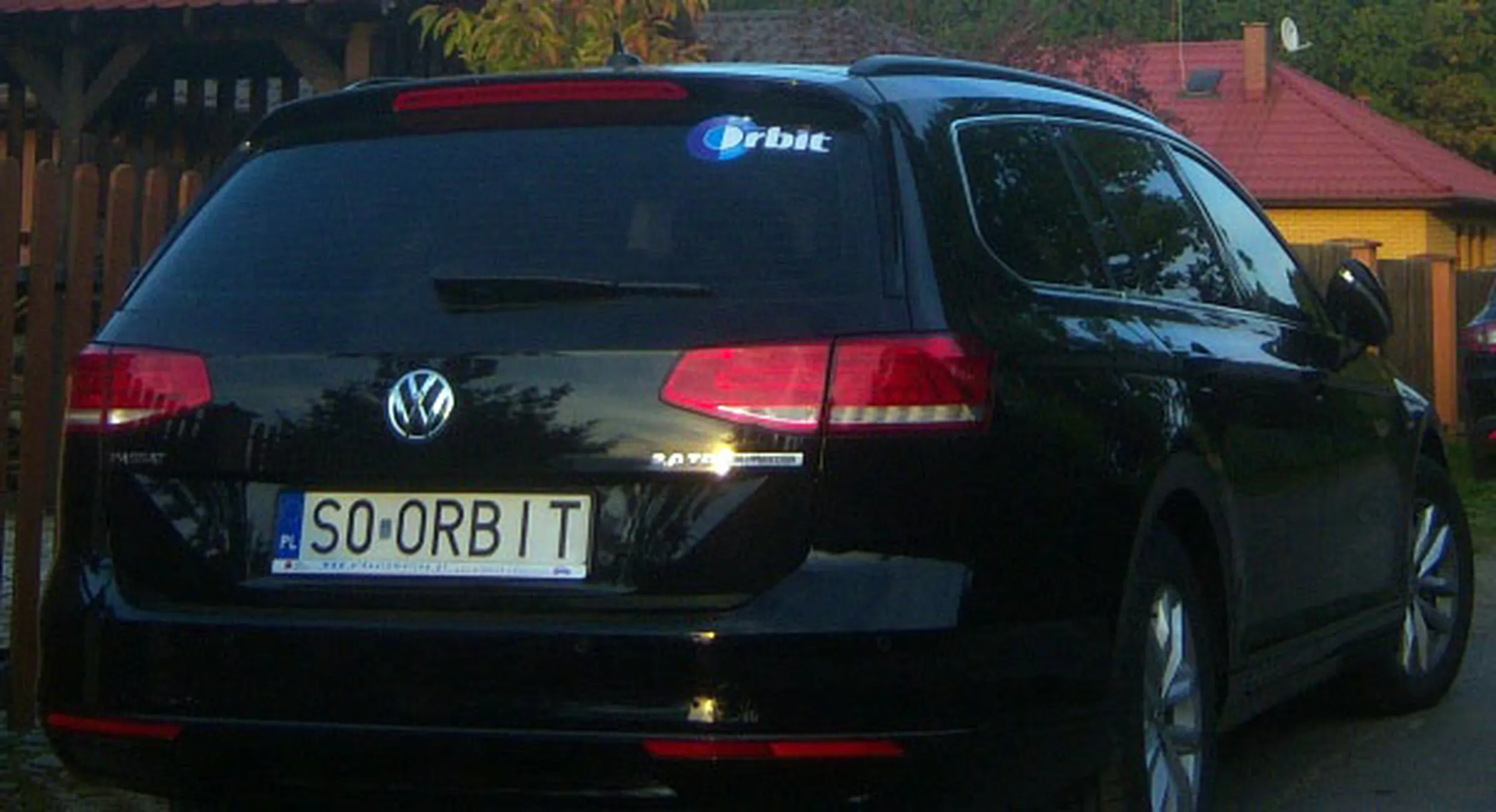 Fajny numer, blacha S0 ORBIT