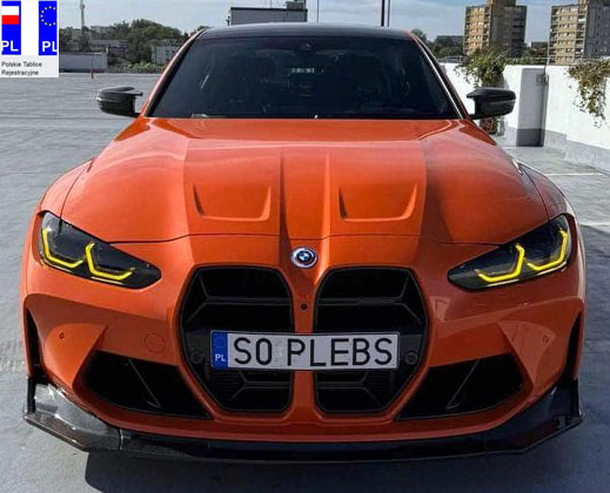 Fajny numer, blacha S0 PLEBS