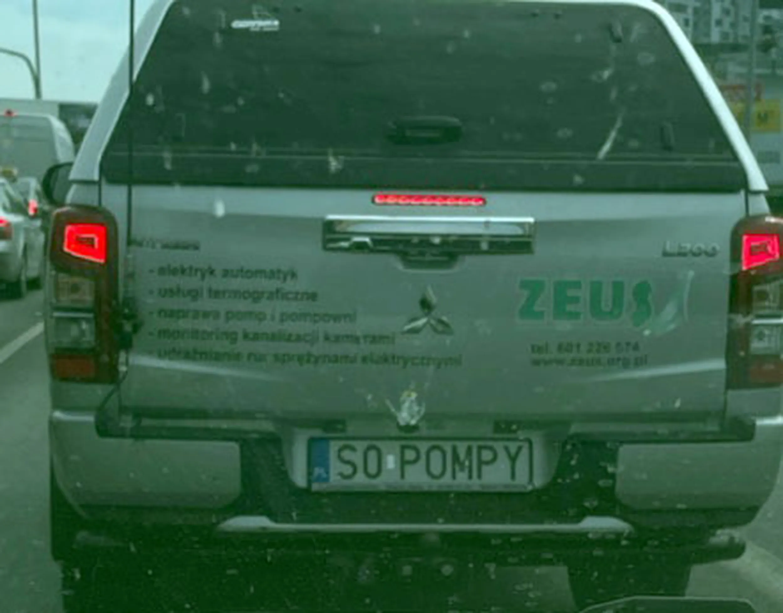 Fajny numer, blacha S0 POMPY