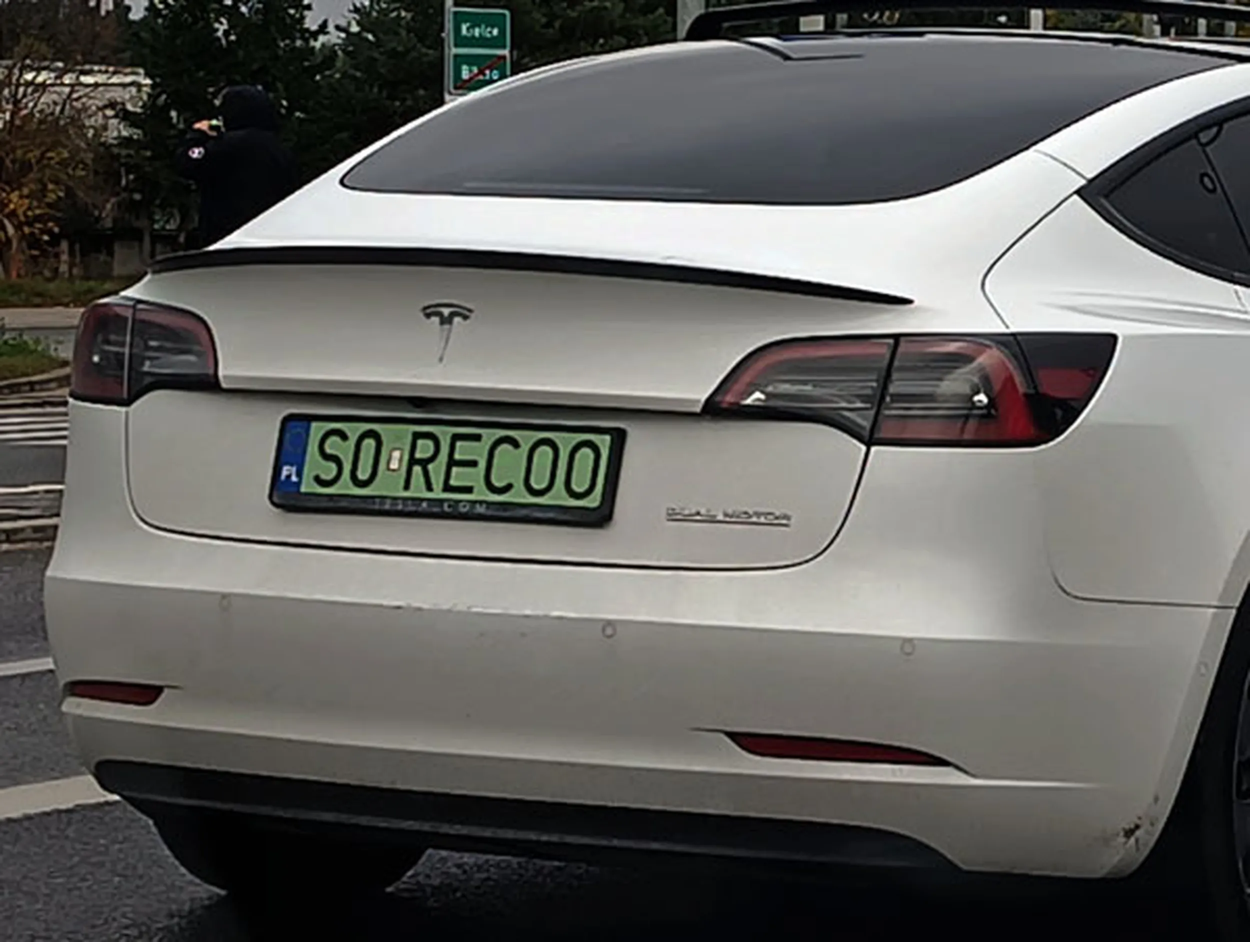 Fajny numer, blacha S0 RECOO