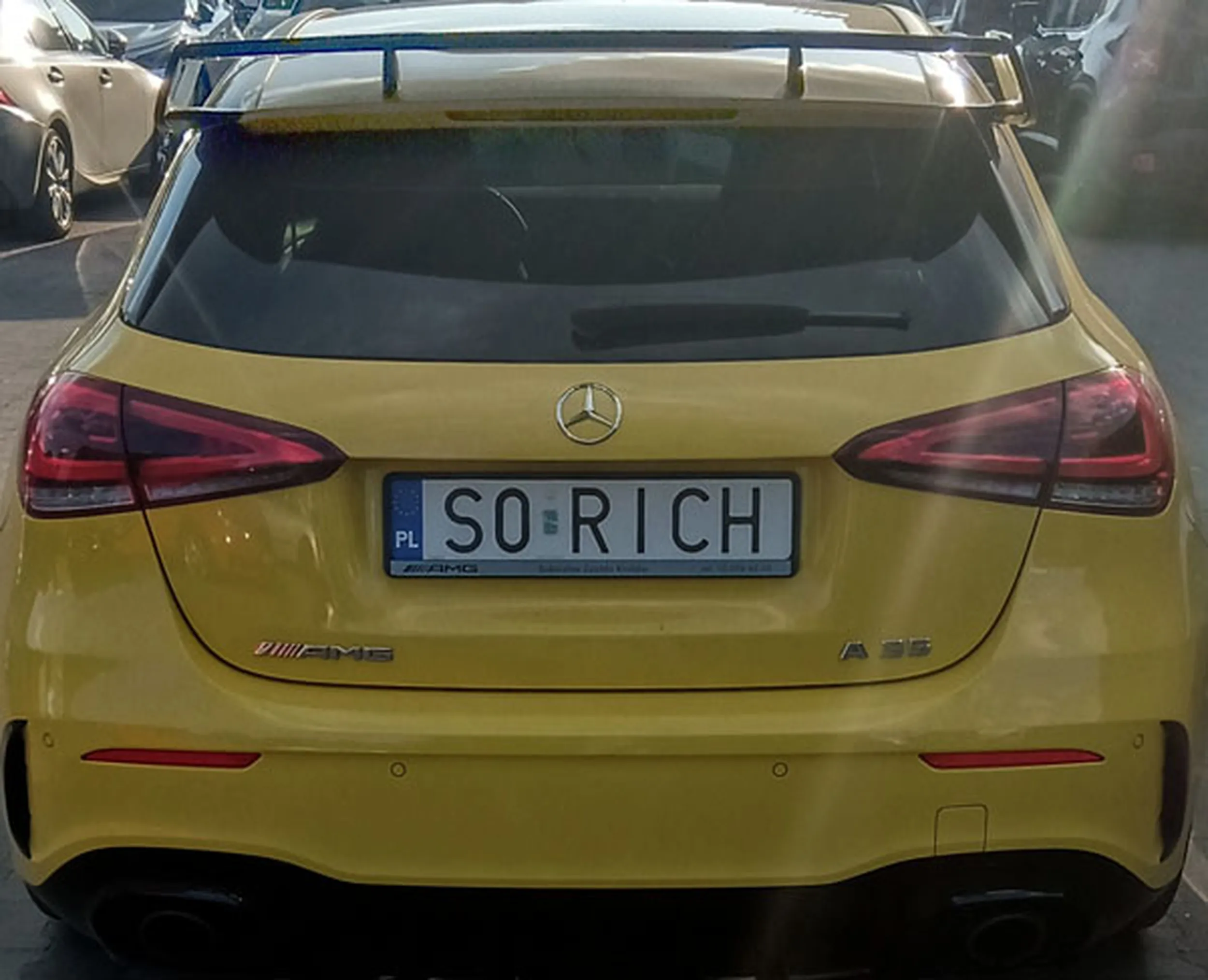 Fajny numer, blacha S0 RICH