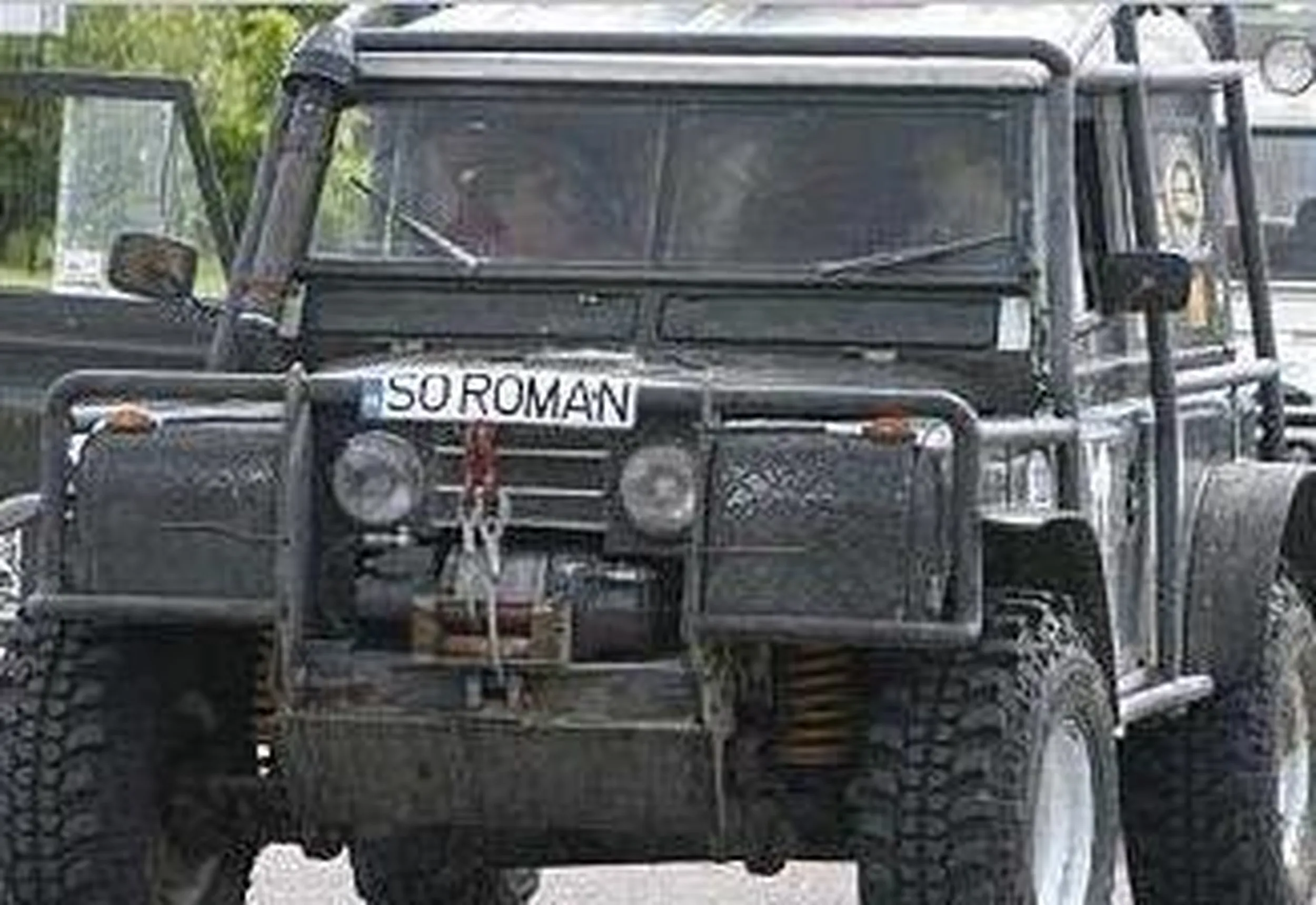 Fajny numer, blacha S0 ROMAN