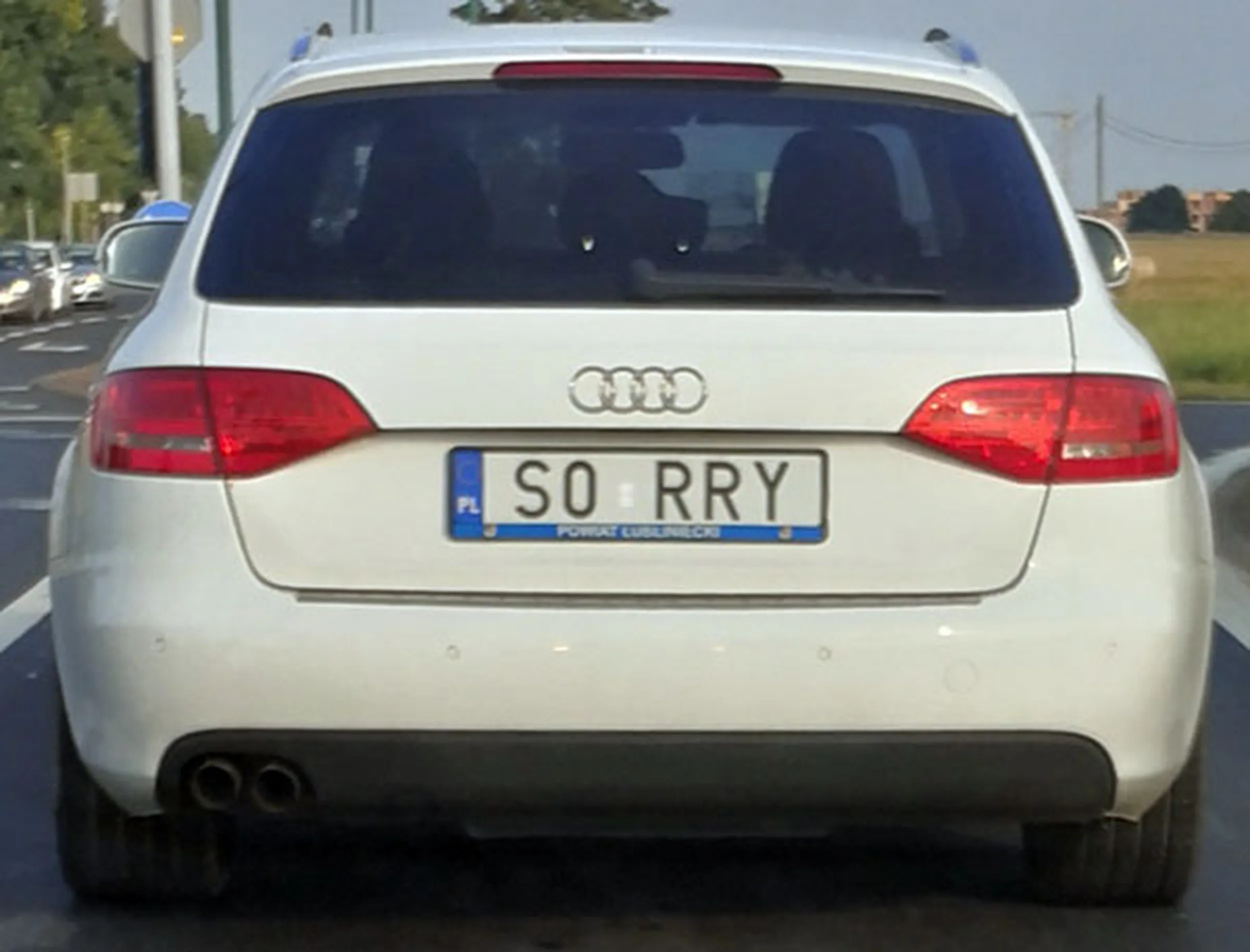 Fajny numer, blacha S0 RRY